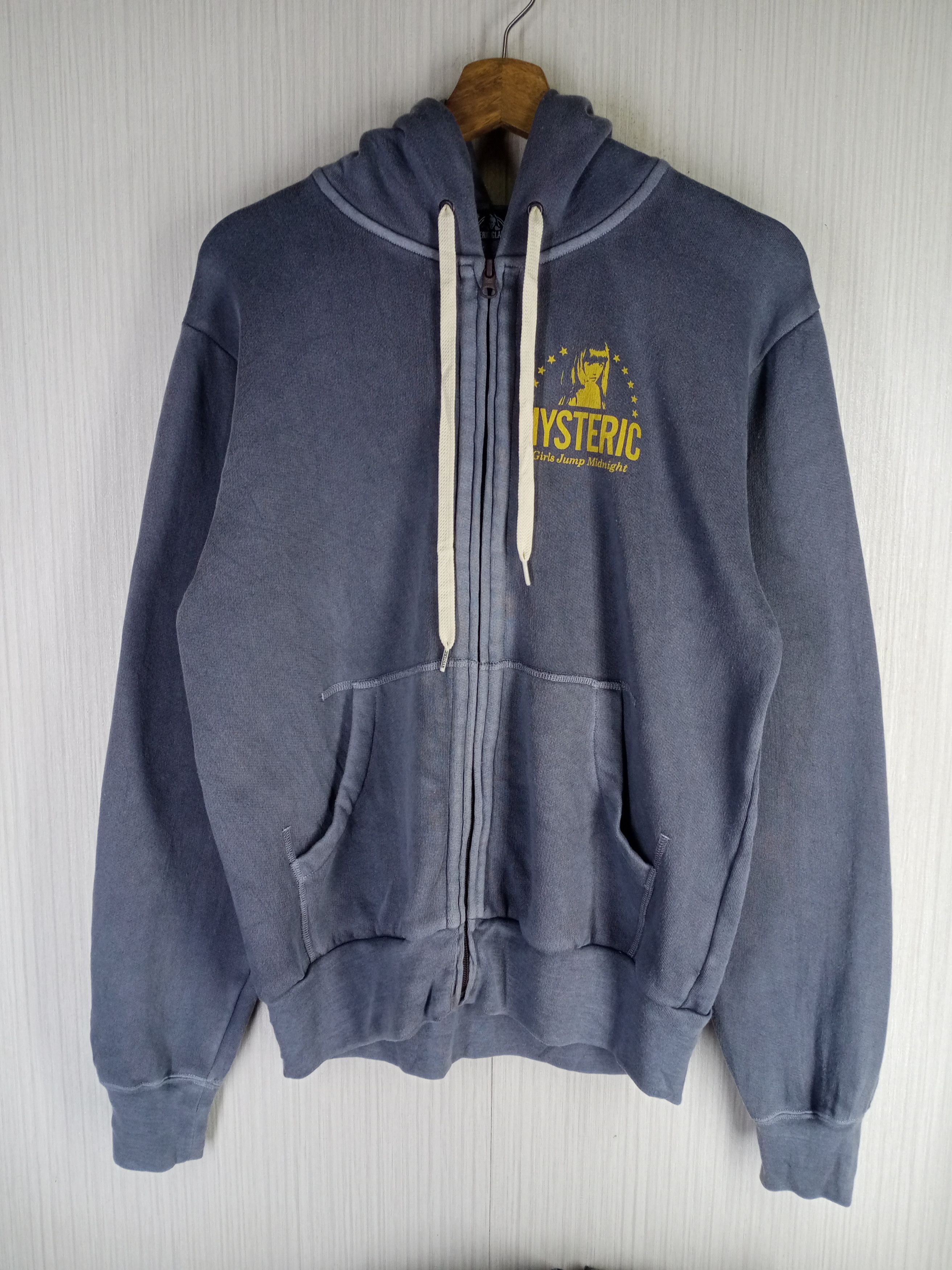 Hysteric Glamour Rare Vintage Hysteric Glamour Girls Jump Midnight Hoodie Size US M / EU 48-50 / 2 - 5 Thumbnail
