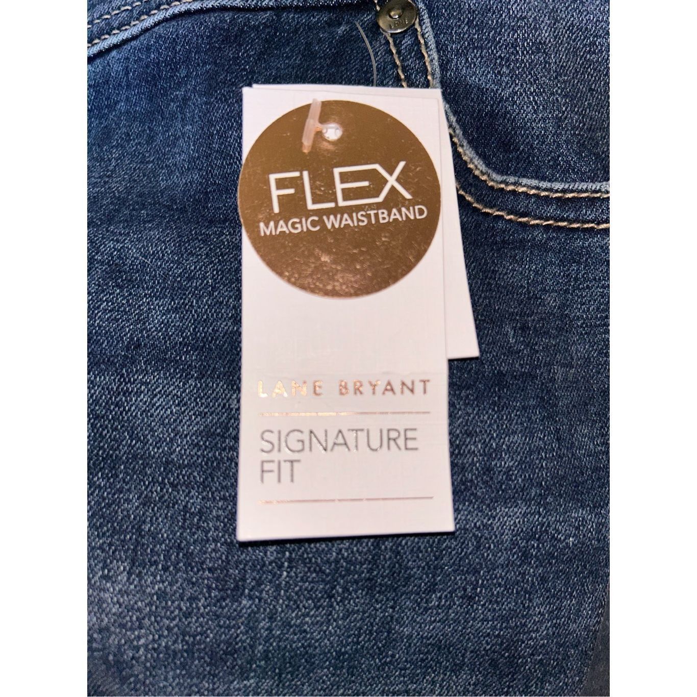 Other NWT Lane Bryant Jeans size 18 Signature Fit Flex Magic Waist Size 40" / US 18 - 4 Thumbnail