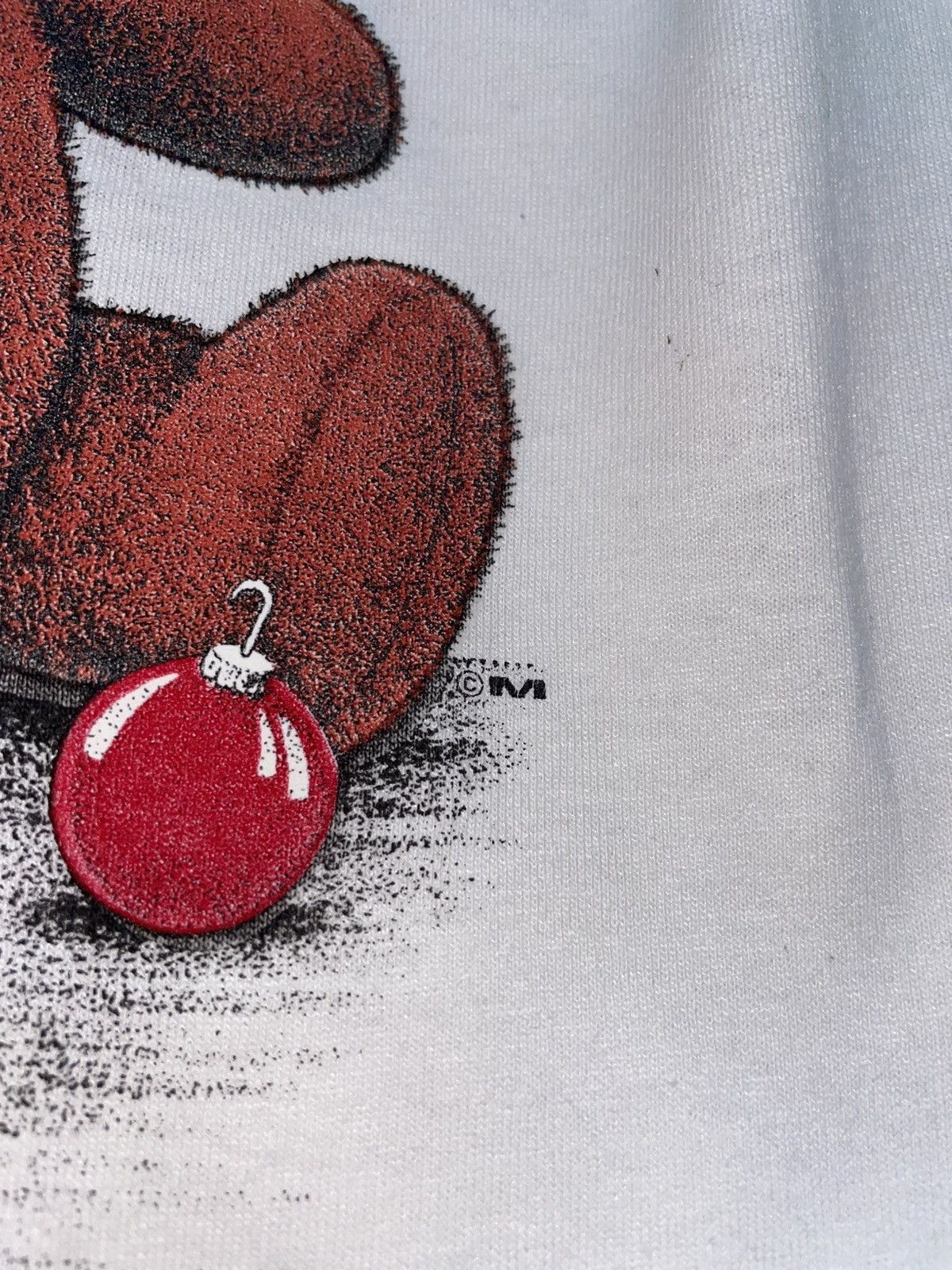 Vintage Vintage 90s Merry Christmas Tshirt Size US L / EU 52-54 / 3 - 8 Thumbnail