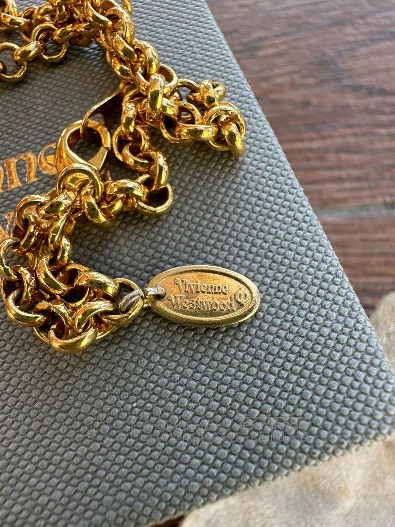 Vivienne Westwood Vivienne Westwood Saturn Large Necklace. Size ONE SIZE - 9 Thumbnail