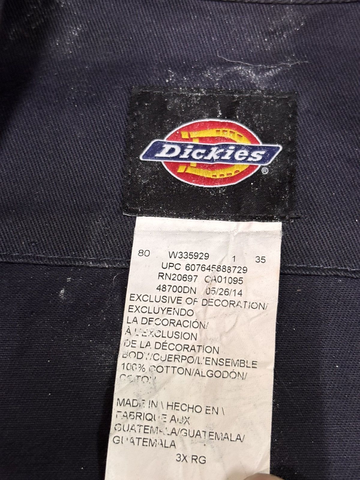 Dickies 3XL Regular Vintage Dickies Overall Size US 44 / EU 60 - 15 Thumbnail