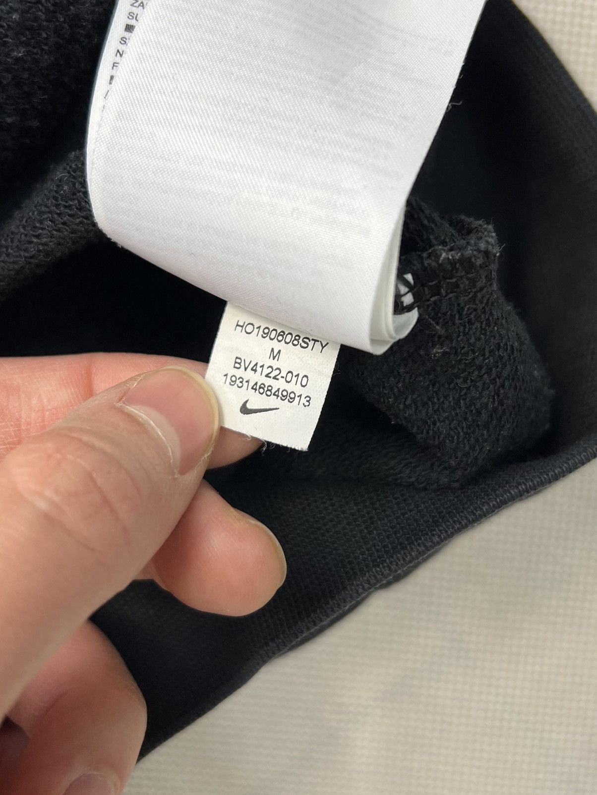 Nike Hoodie Nike small logo zipped black Size US M / EU 48-50 / 2 - 4 Thumbnail
