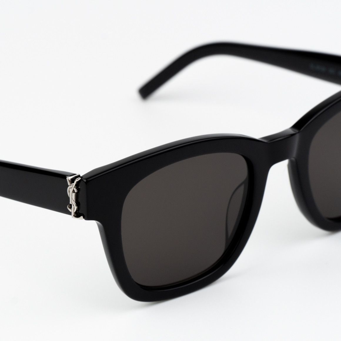 Saint Laurent Paris NEW Saint Laurent SLM124 001 Black Grey Women Sunglasses Size ONE SIZE - 7 Thumbnail