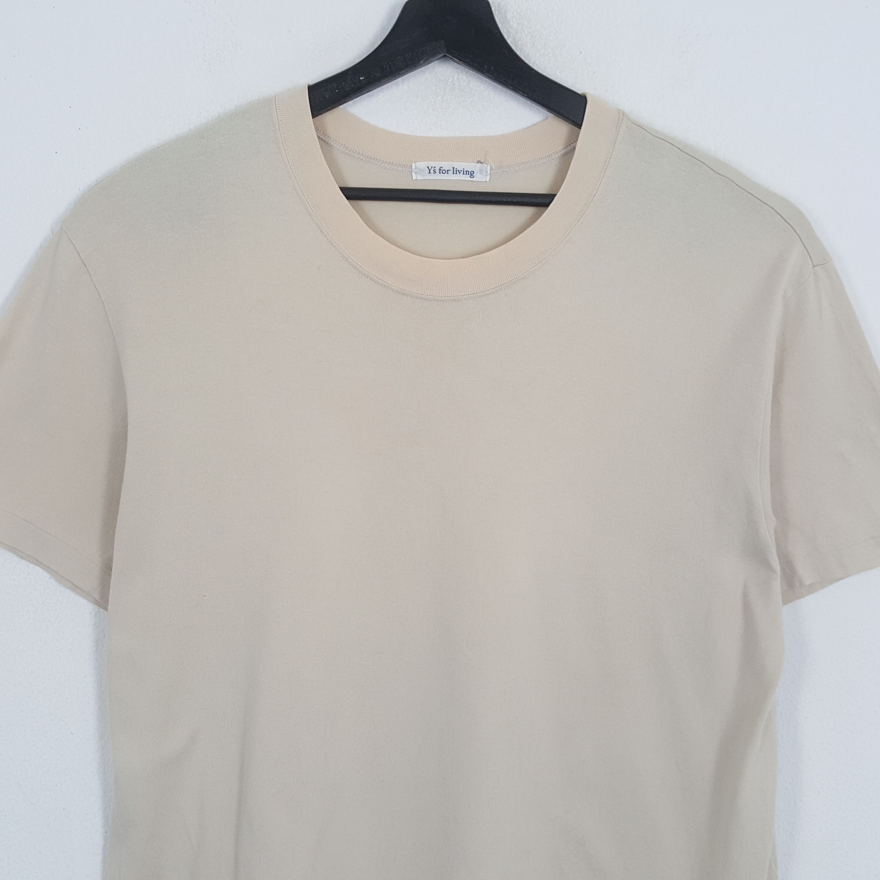 Vintage × Y's × Yohji Yamamoto Y'S FOR LIVING by YOHJI YAMAMOTO Designer Tshirt Size US L / EU 52-54 / 3 - 2 Thumbnail