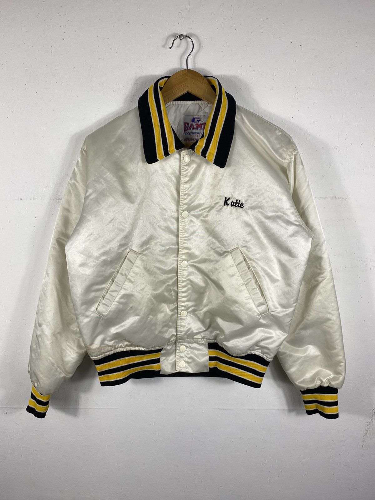 Sports Specialties Cheerleader T.J Youth Katie Bomber Button Jacket Size S / US 4 / IT 40 - 3 Thumbnail