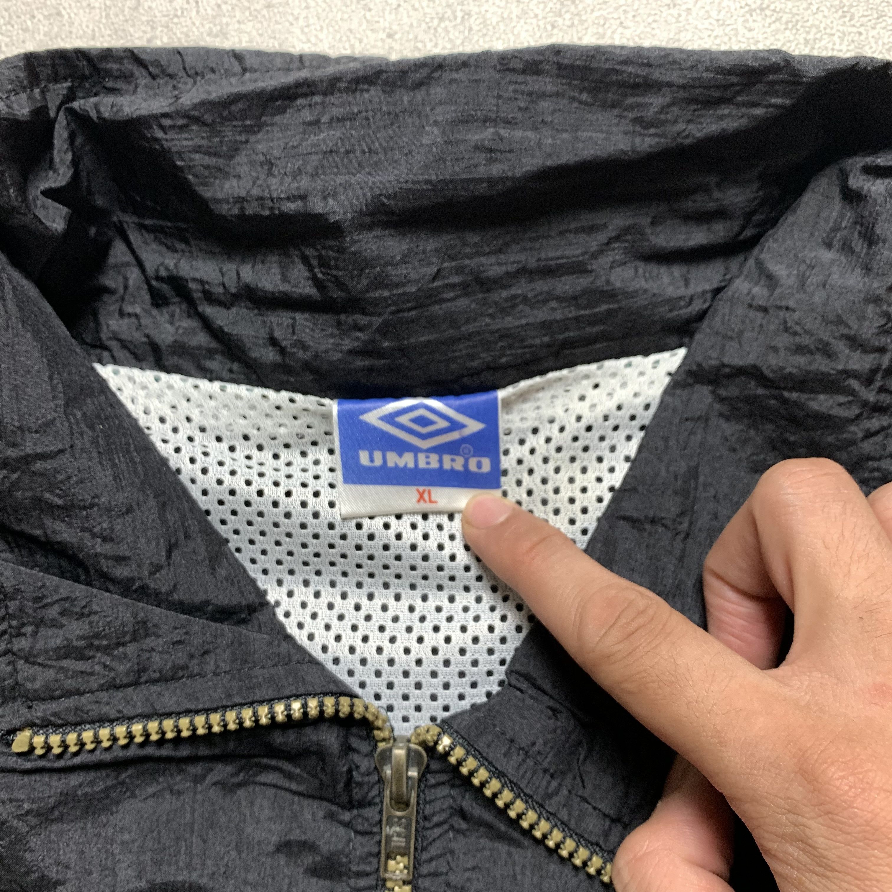 Umbro Vintage 90s Umbro Track Jacket Big Spellout Size US XL / EU 56 / 4 - 5 Thumbnail