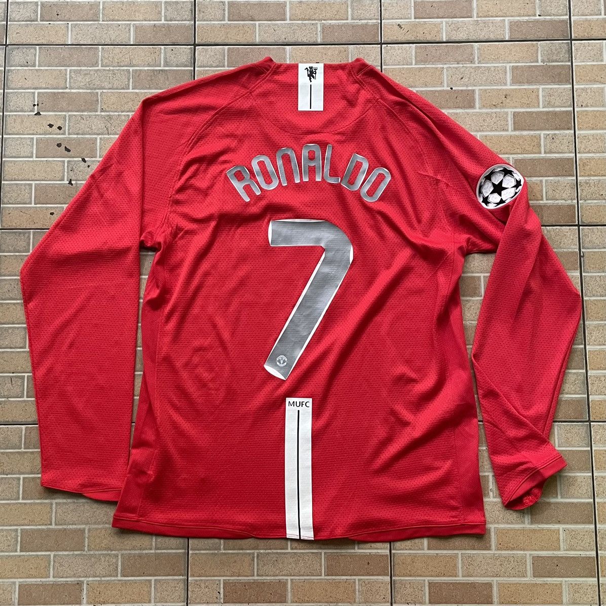 Nike 2007 2008 MUFC 7 Ronaldo Jersey Home UCL Size US L / EU 52-54 / 3 - 2 Thumbnail