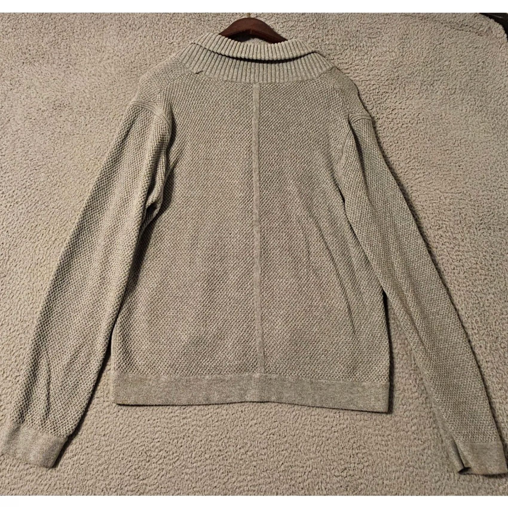 Rag & Bone rag & bone Sweater Mens XL Gray Grey Cotton Shawl Collar Button Cardigan RN108879 Size US XL / EU 56 / 4 - 2 Thumbnail