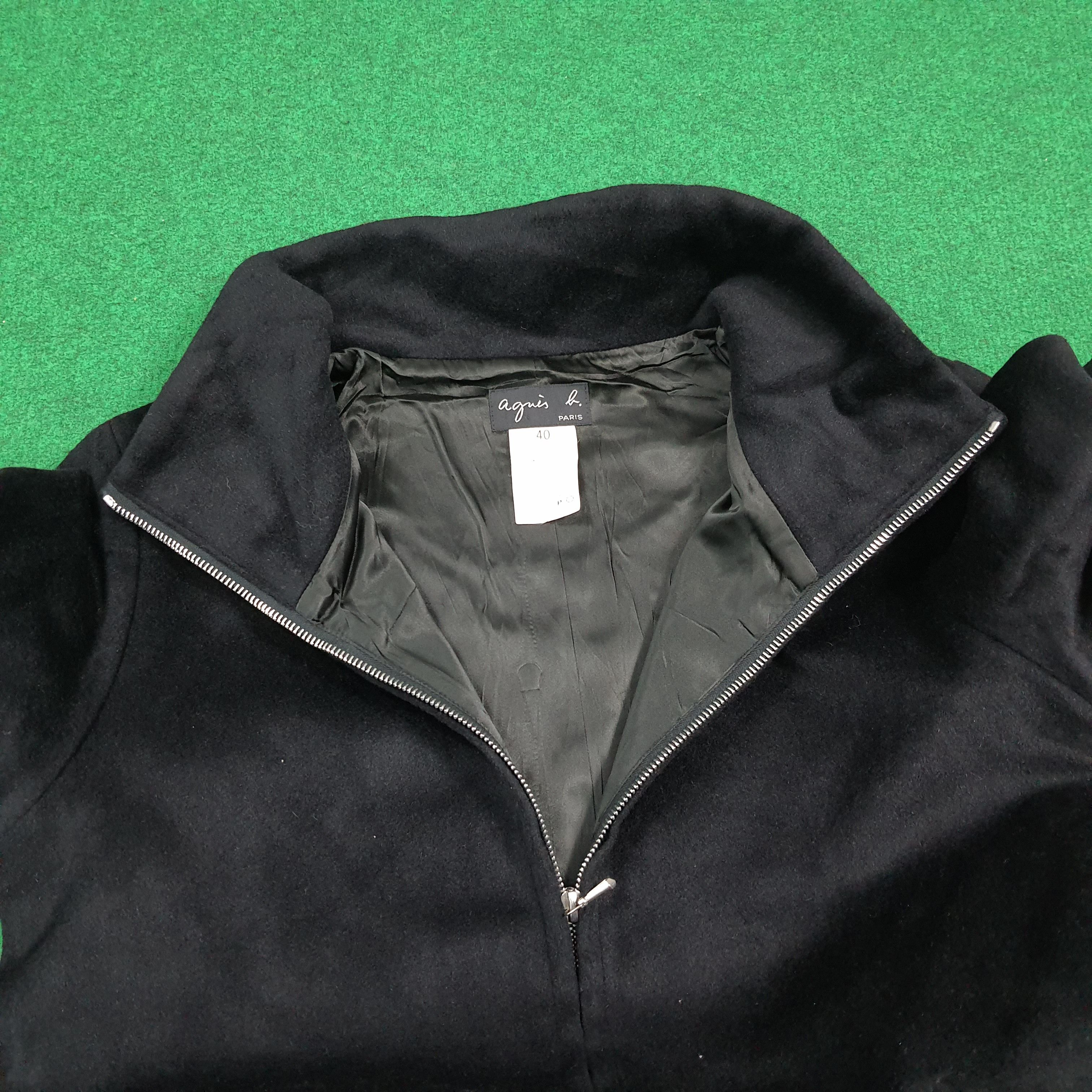 agnes b. Vintage Agnes b. Paris Wool Lined Zipper Jacket C281N10 Size US S / EU 44-46 / 1 - 4 Thumbnail