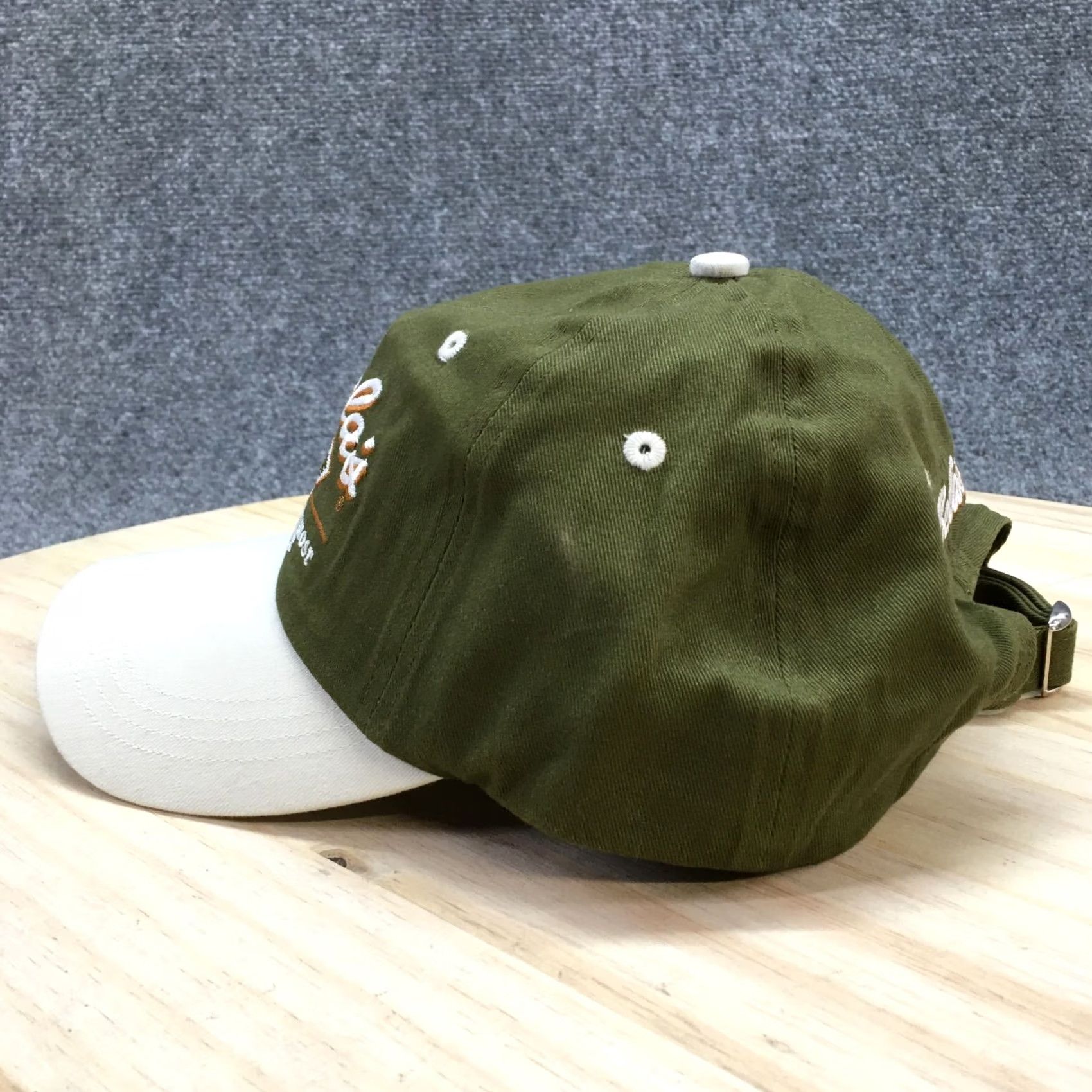 Vintage Cabelas Worlds Foremost Outfitter Baseball Cap - Green Cotton Mens - One Size - Condition: Good - Ships Fast Size ONE SIZE - 4 Thumbnail