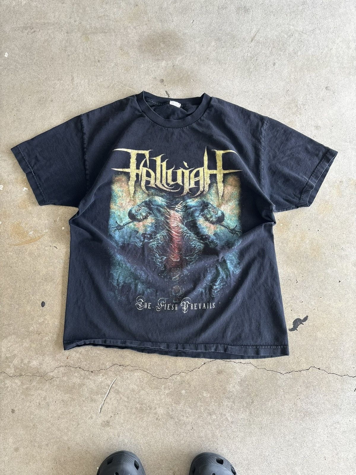 Band Tees Vintage Fallujah The Flesh Prevails Death Metal Band Tee Size US L / EU 52-54 / 3 - 1 Thumbnail