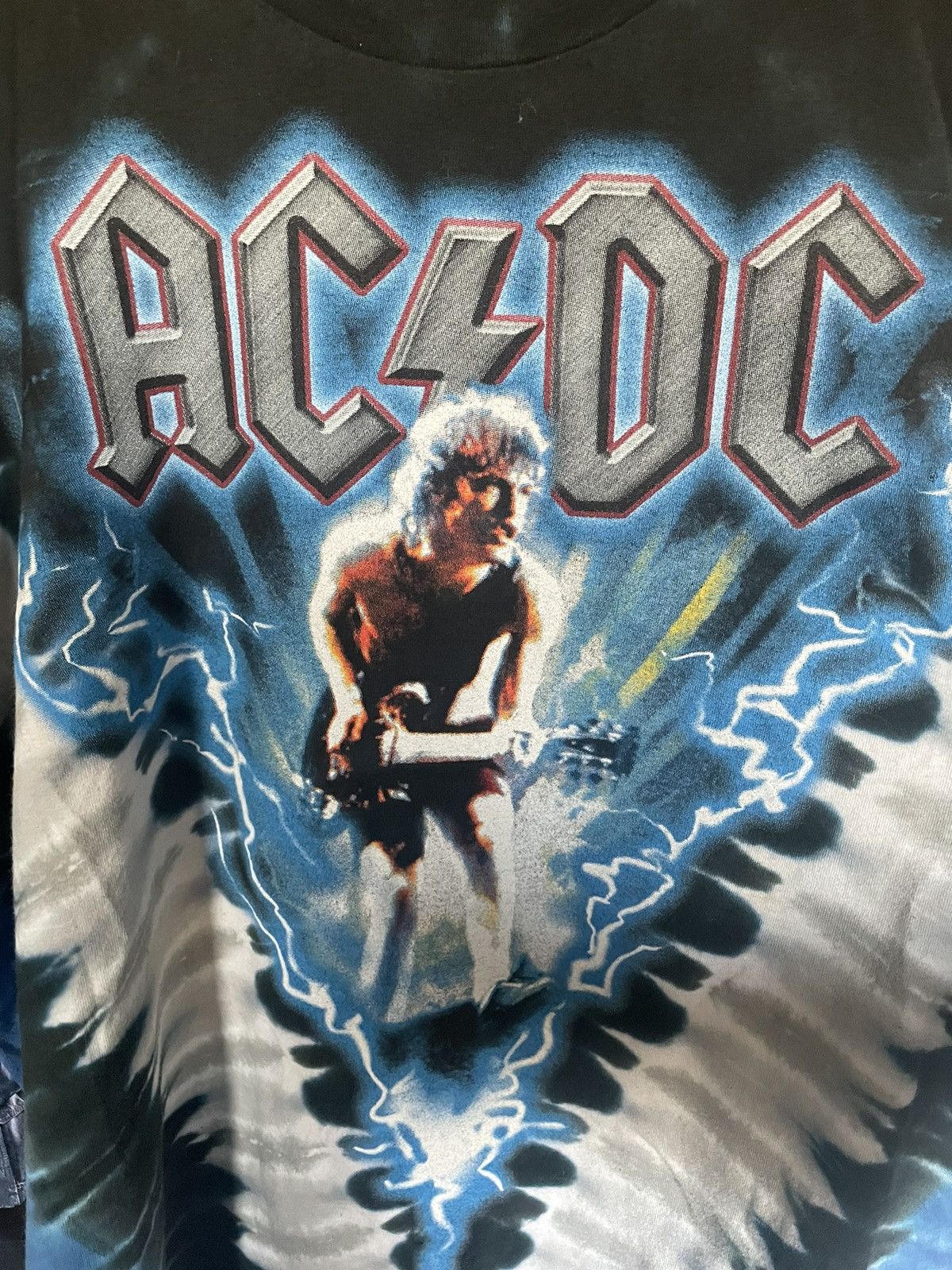 AC/DC × Liquid Blue × Vintage Vintage Single Stitch AC/DC Liquid Blue tee Size US XXL / EU 58 / 5 - 4 Thumbnail