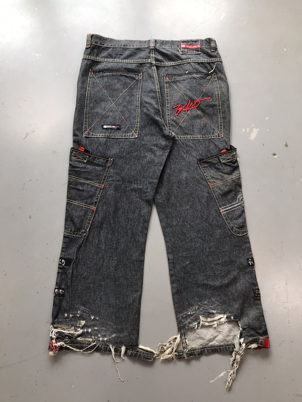 Ecko Unltd. × Vintage Vintage Ecko UNLTD multiple big pockets baggyfit cargo Size US 38 / EU 54 - 1 Thumbnail