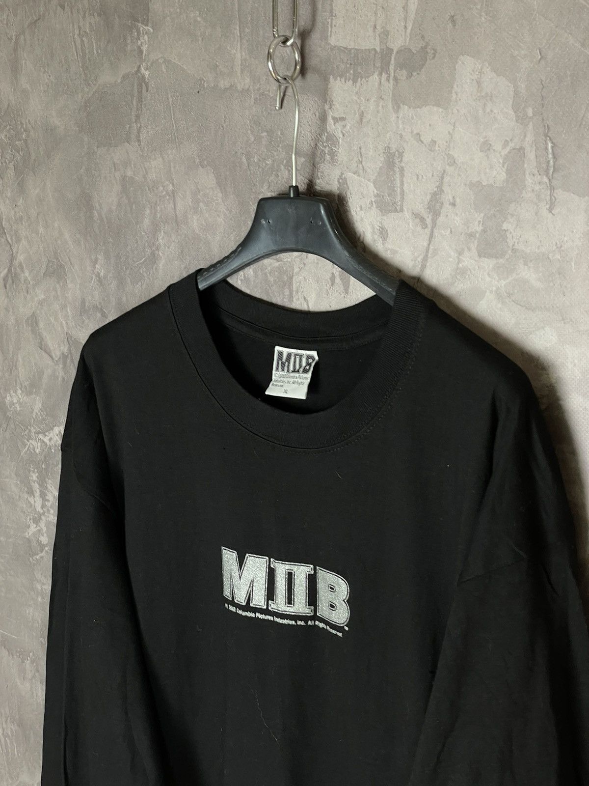 Band Tees × Vintage Vintage Men In Black MIB 2002s Very Rare Long Sleeve Tee Size US XL / EU 56 / 4 - 7 Thumbnail