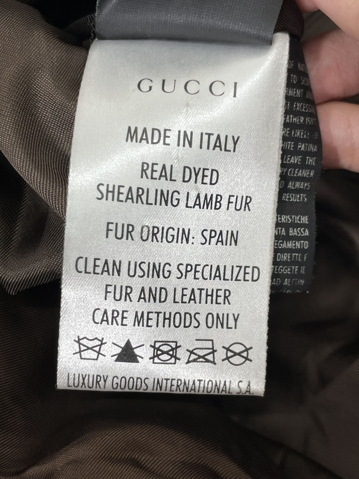 Gucci Shearling Collar Leather Jacket Tom Ford Era Size US M / EU 48-50 / 2 - 10 Thumbnail