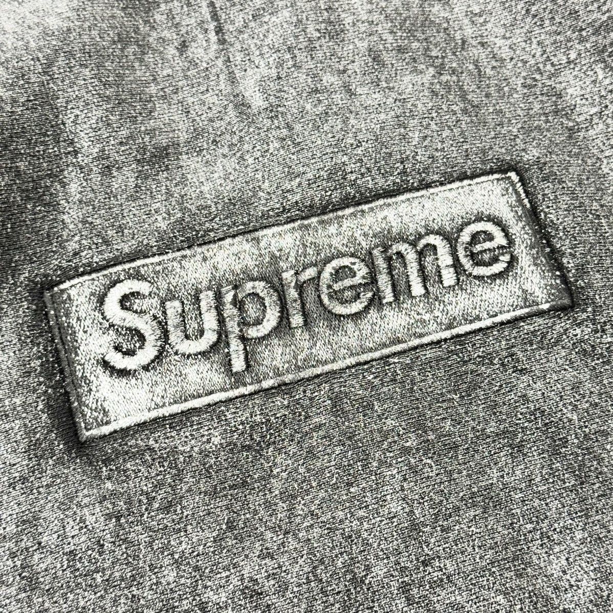 Supreme Supreme Maison Margiela MM6 Foil Box Logo Hoodie Black Size US M / EU 48-50 / 2 - 3 Thumbnail
