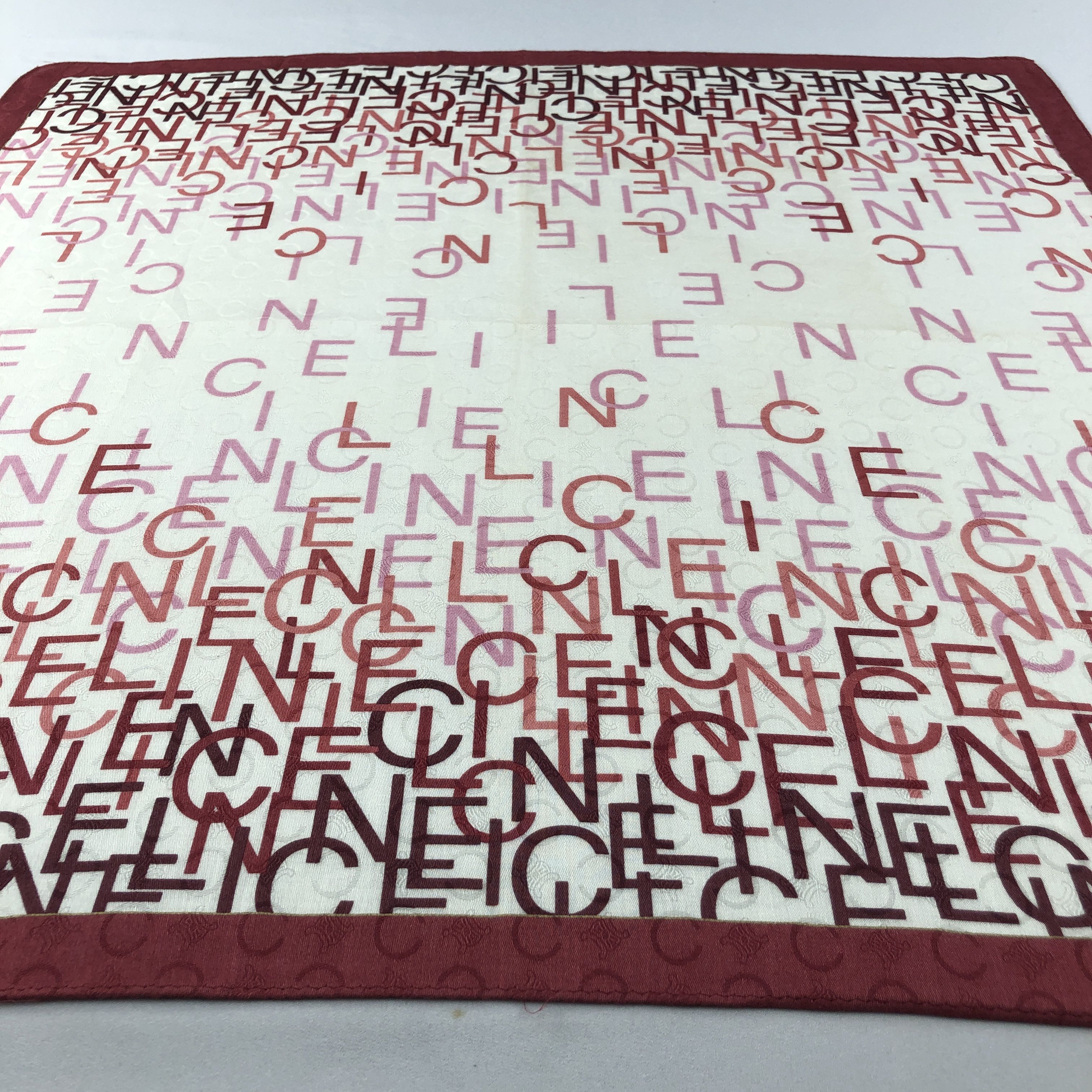 Celine Celine Handkerchief Neckerchief Bandana H3118 Size ONE SIZE - 4 Thumbnail