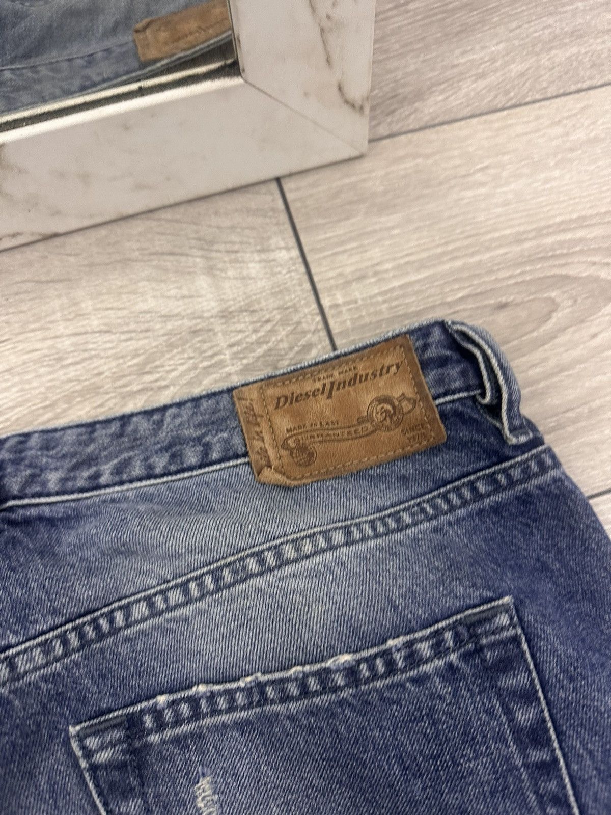 Diesel Diesel Vintage Distressed Y2K Jeans Made in Italy Size US 29 - 6 Thumbnail
