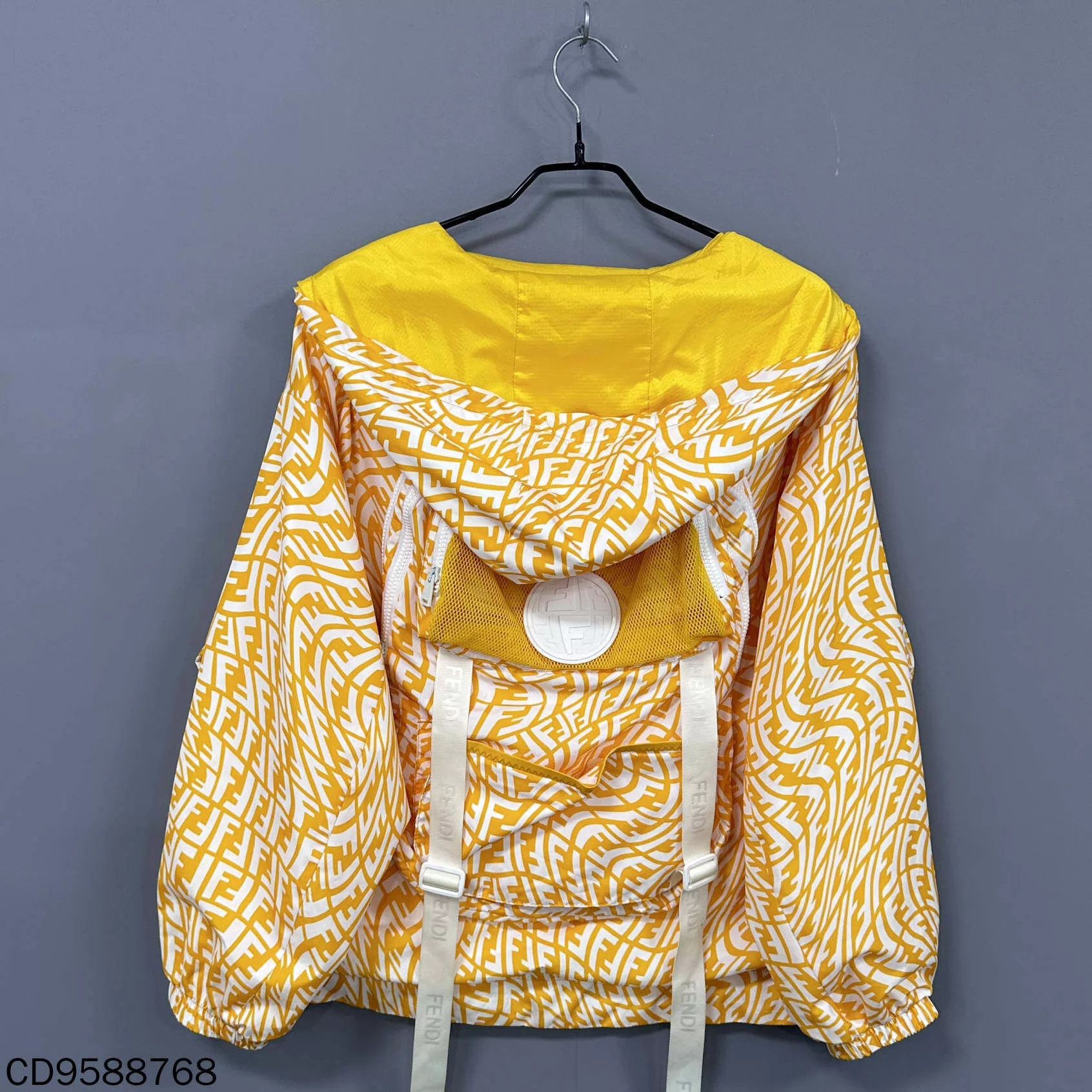 Fendi FENDI 2-Sided All-Over Print Shell Jacket M Size M / US 6-8 / IT 42-44 - 3 Thumbnail