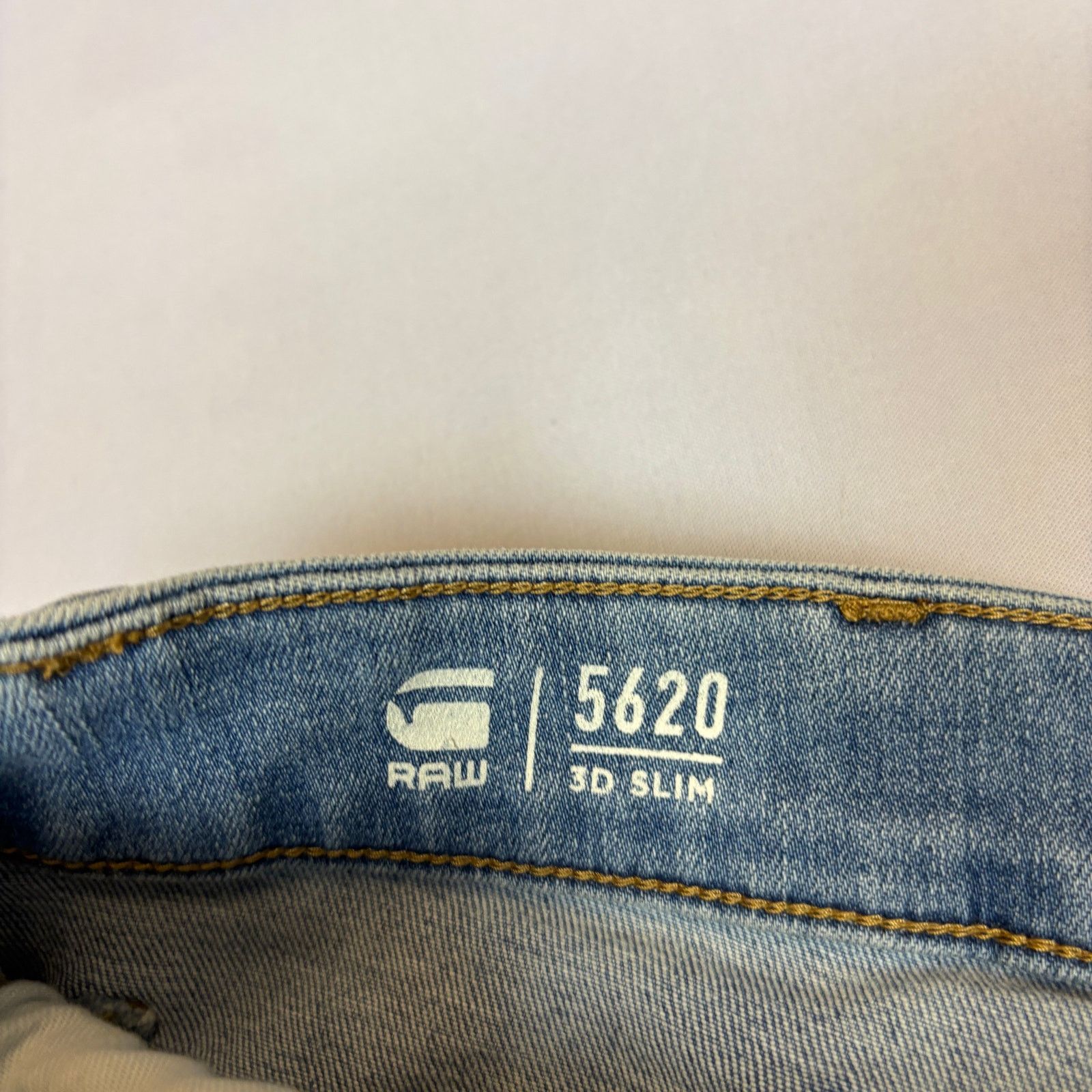 G-Star G Star Raw 5620 3D Slim Jeans Men's 31x30.5 Skinny Size US 31 - 4 Thumbnail