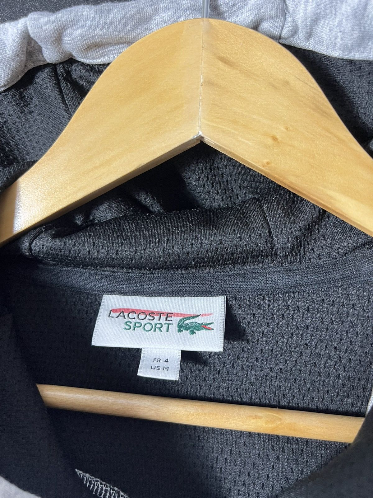 Lacoste 🩶 Lacoste Sport Hoodie Grey Blue Size M Size US M / EU 48-50 / 2 - 6 Thumbnail