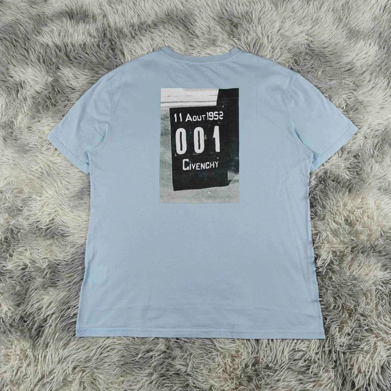Other Givenchy Haze Blue Short Sleeve T-Shirt, XXL Size Size US XXL / EU 58 / 5 - 2 Thumbnail