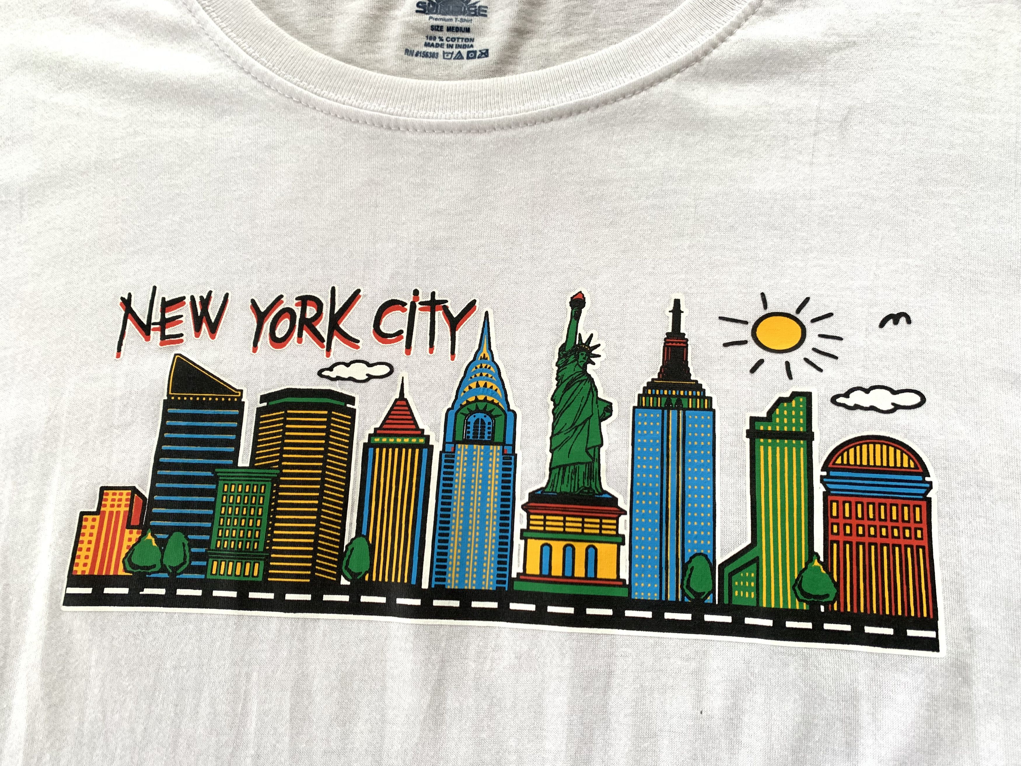 Other New York Centr Printed Cotton T-Shirt Size US M / EU 48-50 / 2 - 5 Thumbnail