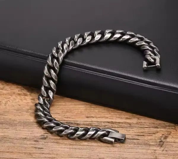 Jewelry Hosokawa x natsu 20 cm + 10 mm Cuban Chain Bracelet Size ONE SIZE - 3 Thumbnail