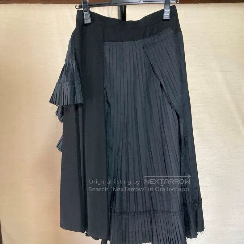Comme des Garcons Comme Des Garcons size XS Black Vintage Pleated Skirt Size 22" - 2 Thumbnail