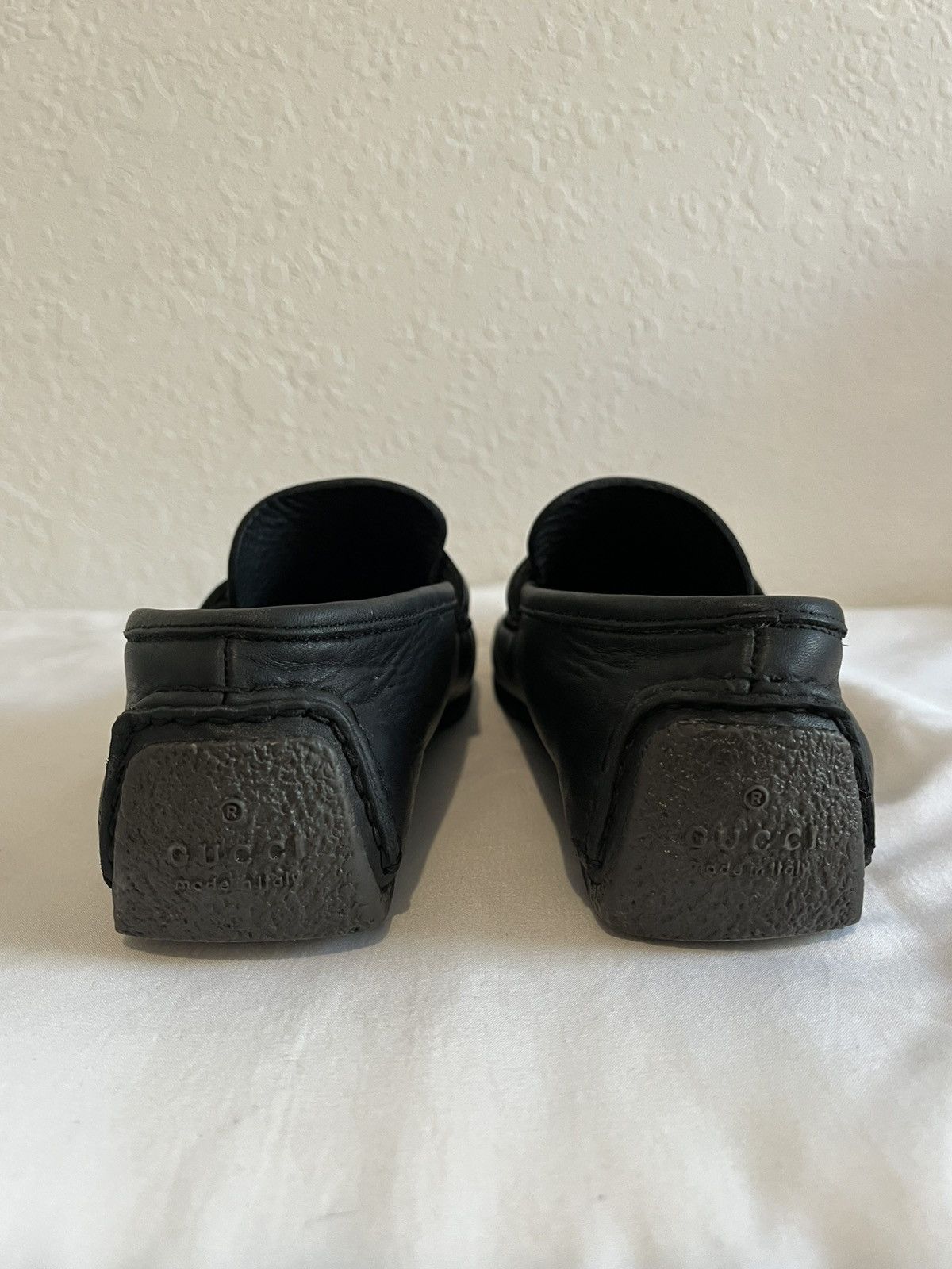 Gucci Gucci Black Leather Driving Loafers Size US 6 / IT 36 - 4 Thumbnail