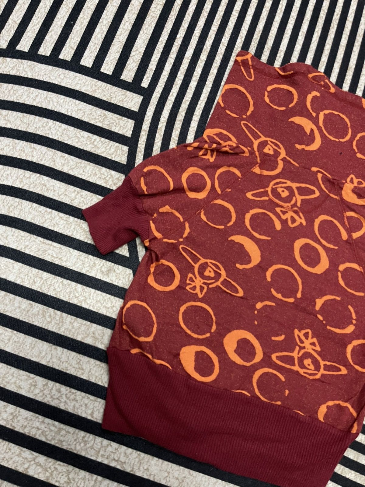 Vivienne Westwood 2000s VIVIENNE WESTWOOD PATTERNED SHIRRING FULLPRINT ORB Size M / US 6-8 / IT 42-44 - 8 Thumbnail