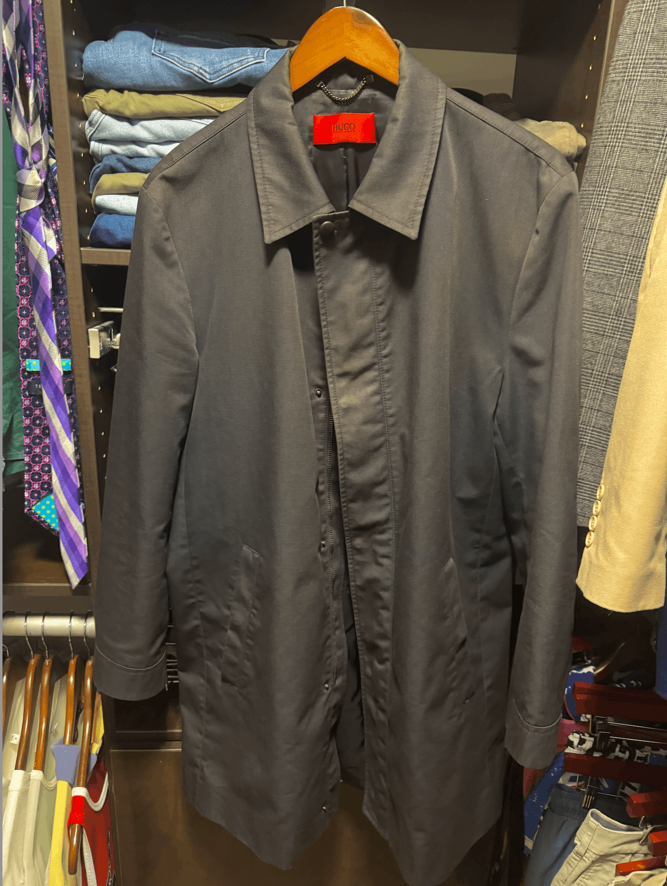 Hugo Boss Hugo Boss Coat Size US L / EU 52-54 / 3 - 1 Thumbnail