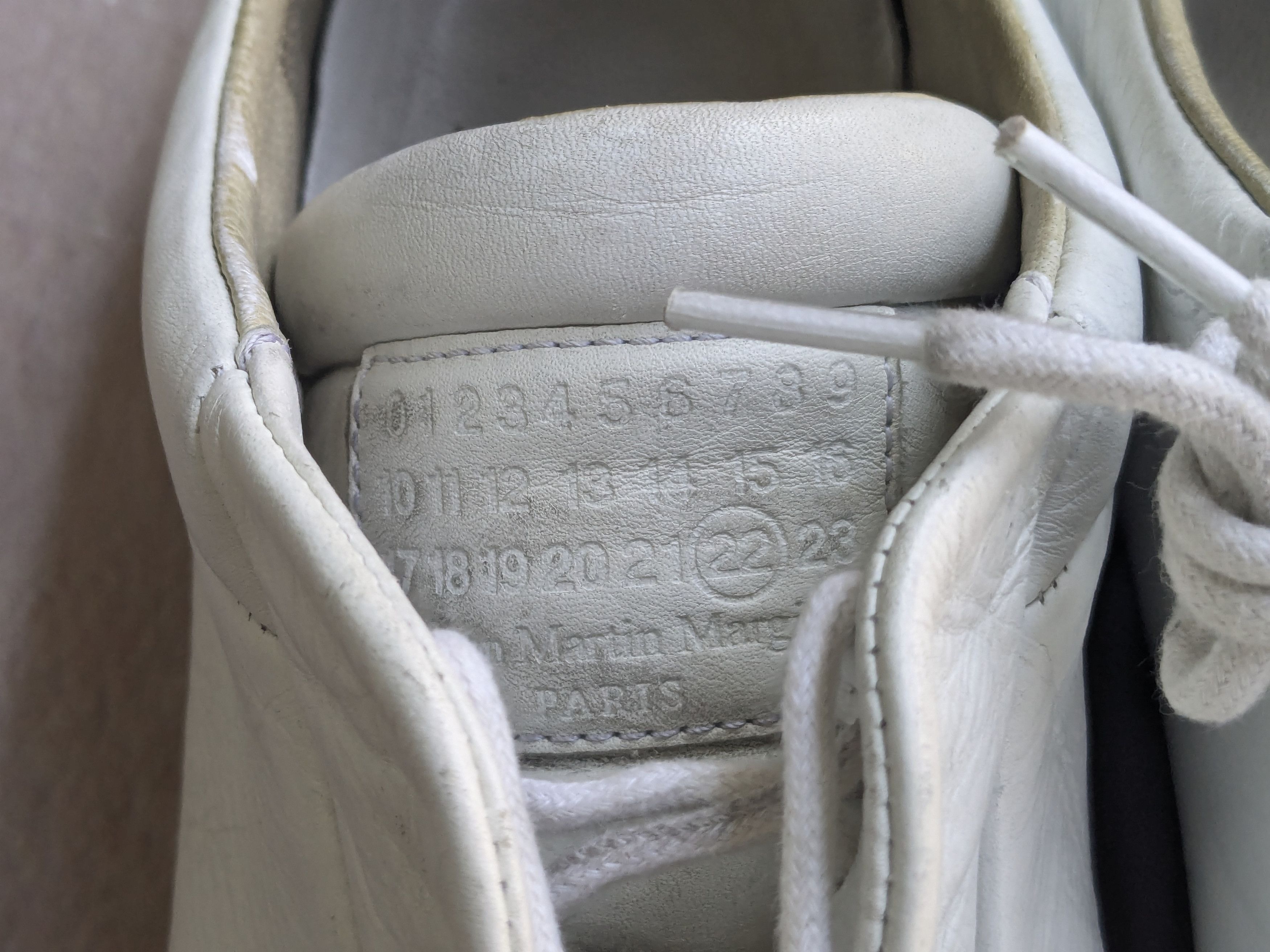 Maison Margiela Maison Margiela Future White Low Tops 11.5 44.5 Leather Size US 11.5 / EU 44-45 - 5 Thumbnail