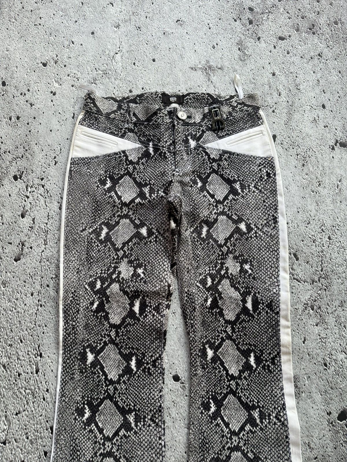 Tornado Mart 2000's Japanese Flare snake pants Size 28" / US 6 / IT 42 - 5 Thumbnail