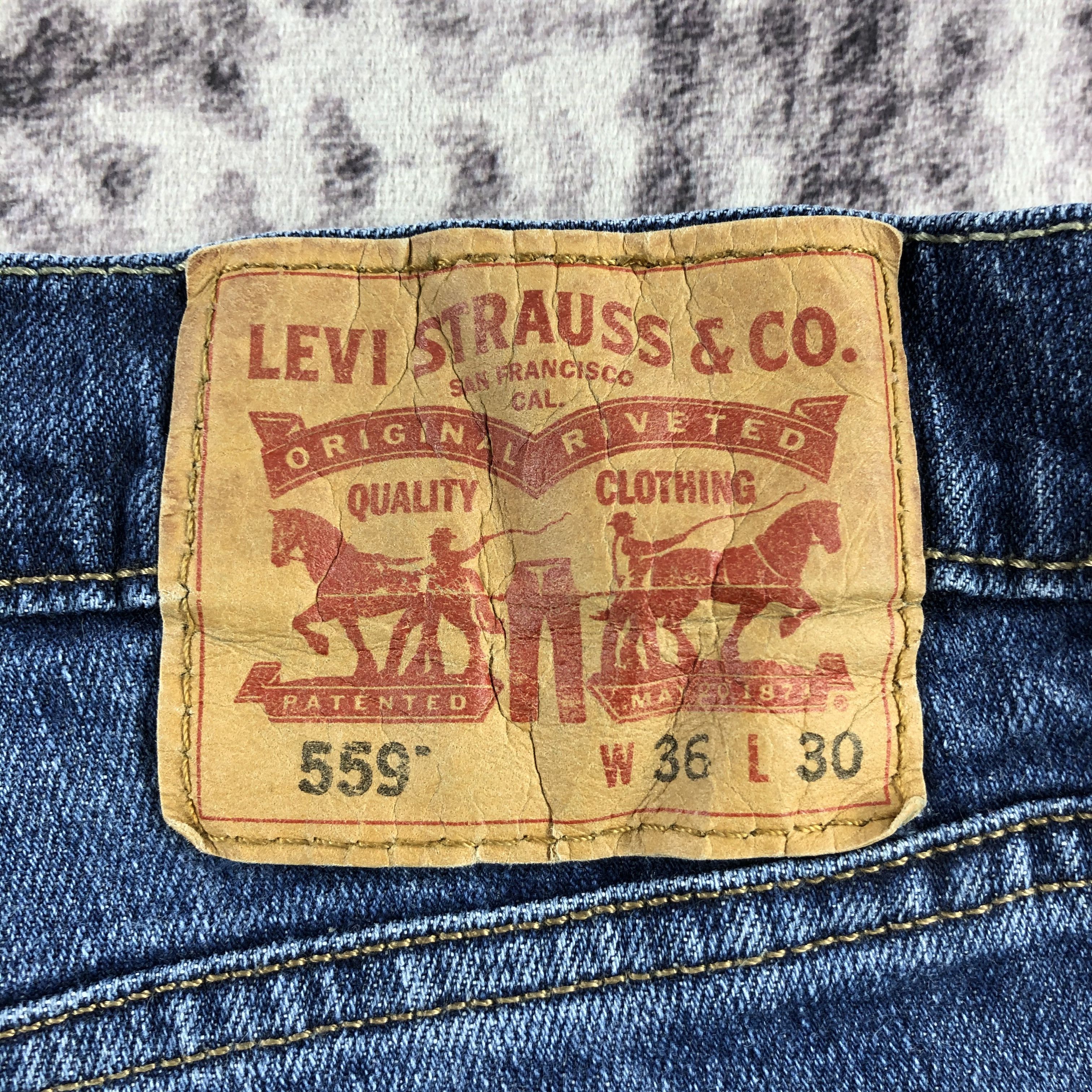 Levi's × Vintage Vintage Blue Wash Levis 559 Jeans-JM2909 Size US 36 / EU 52 - 6 Thumbnail