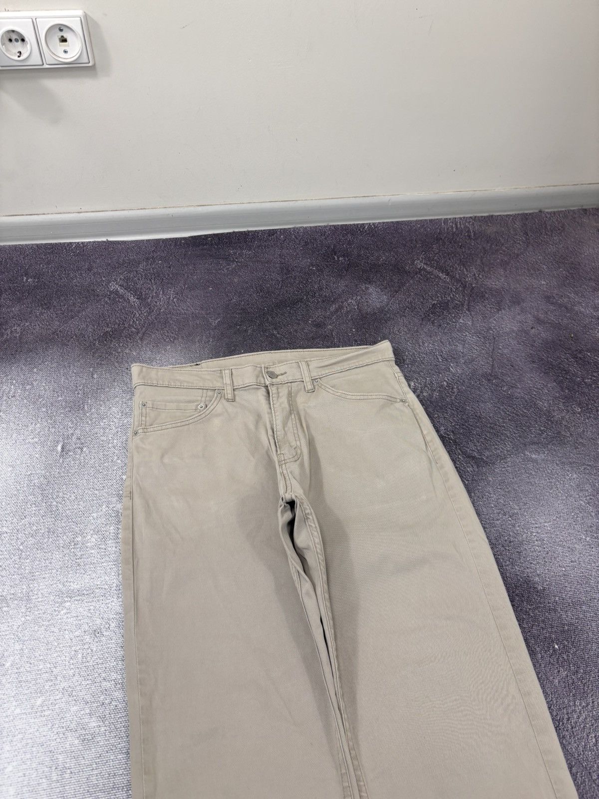Levi's Vintage Levi’s 752 White Tab Men’s Beige/Grey Pants Jeans Size US 34 / EU 50 - 12 Thumbnail