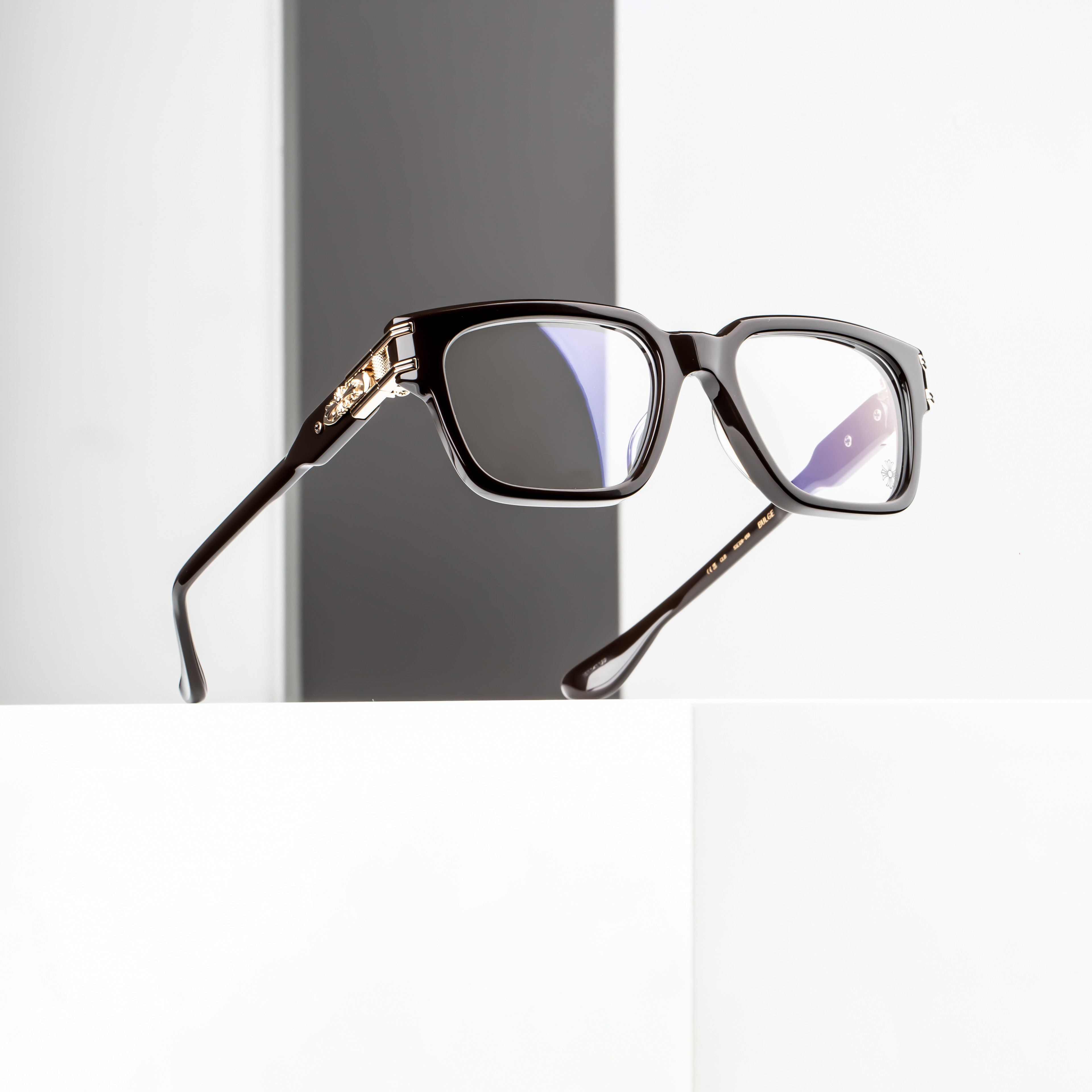 Chrome Hearts CHROME HEARTS BULGE CLASSIC BROWN GLASSES Size ONE SIZE - 1 Thumbnail