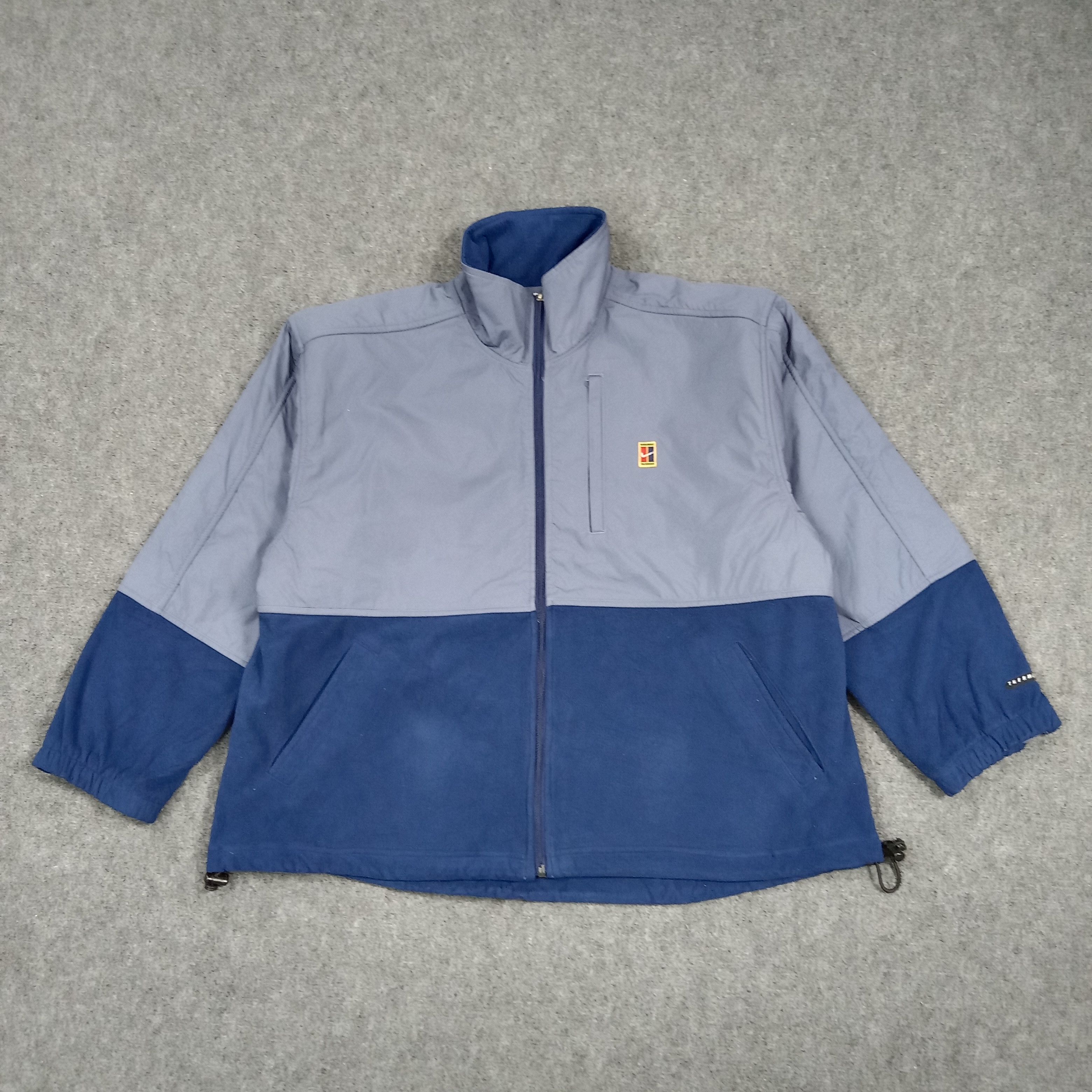 Nike 90's Nike Challenge Court Fleece Sportwear Jacket C287N33 Size US L / EU 52-54 / 3 - 4 Thumbnail