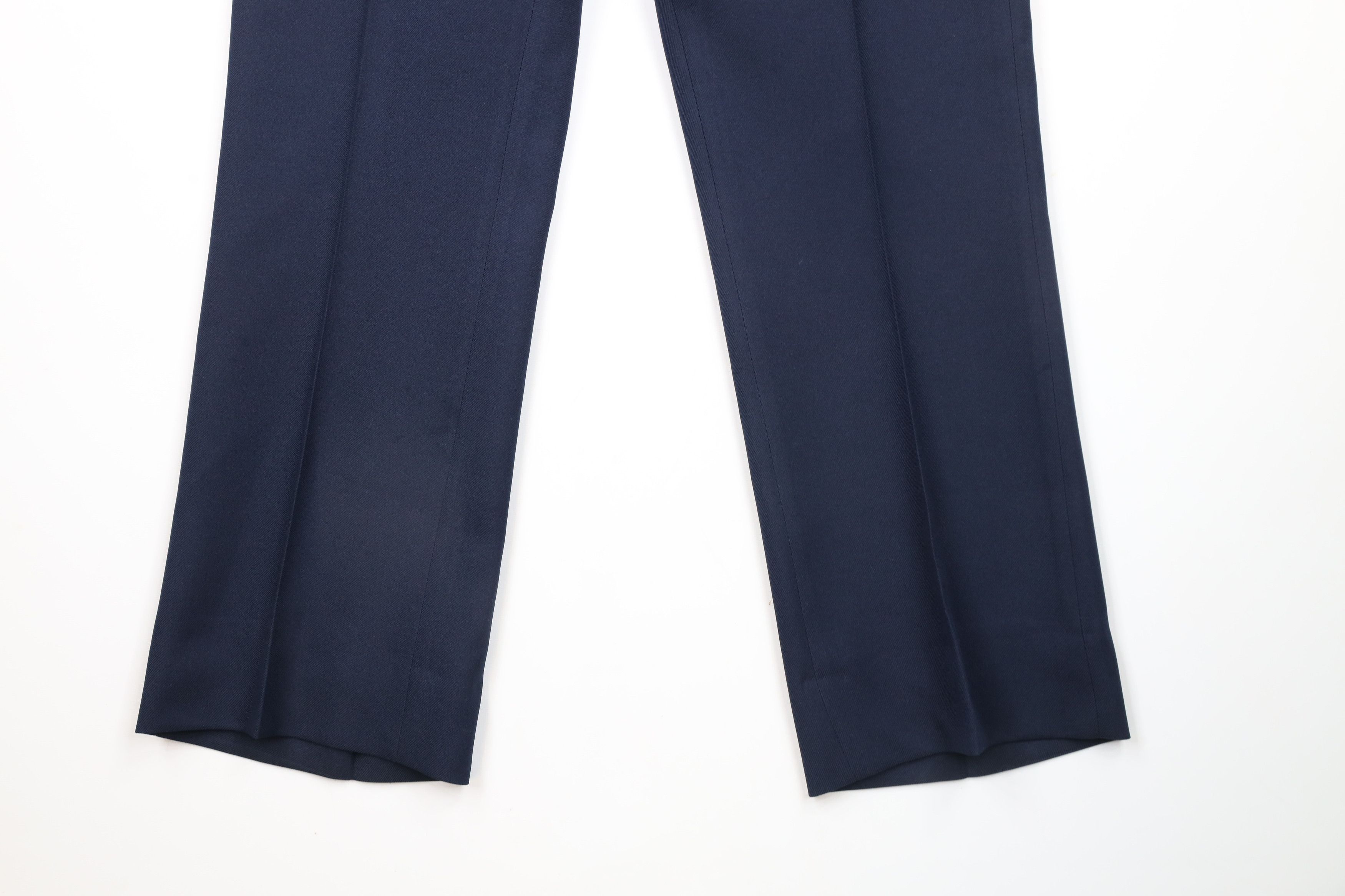 Vintage Vintage 70s Streetwear Leg Bell Bottoms Chino Pants Blue USA Size US 32 / EU 48 - 4 Thumbnail