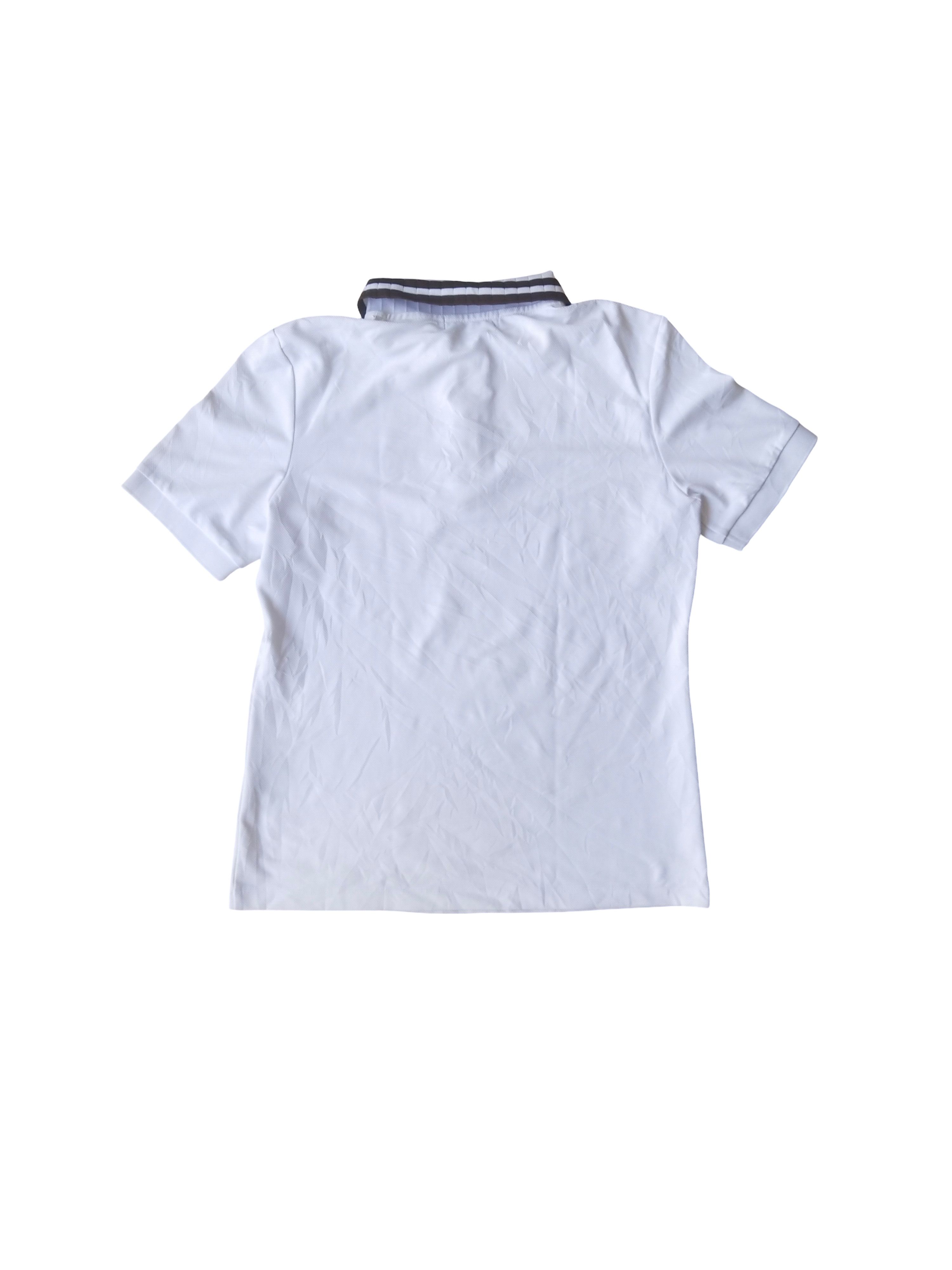 Aquascutum Aquascutum London White Polo Shirt Poly Size M / US 6-8 / IT 42-44 - 4 Thumbnail