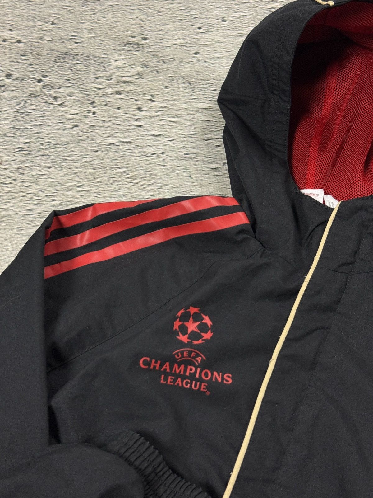 Adidas Liverpool 09 Adidas track jacket asymmetric champions league Size US XL / EU 56 / 4 - 2 Thumbnail