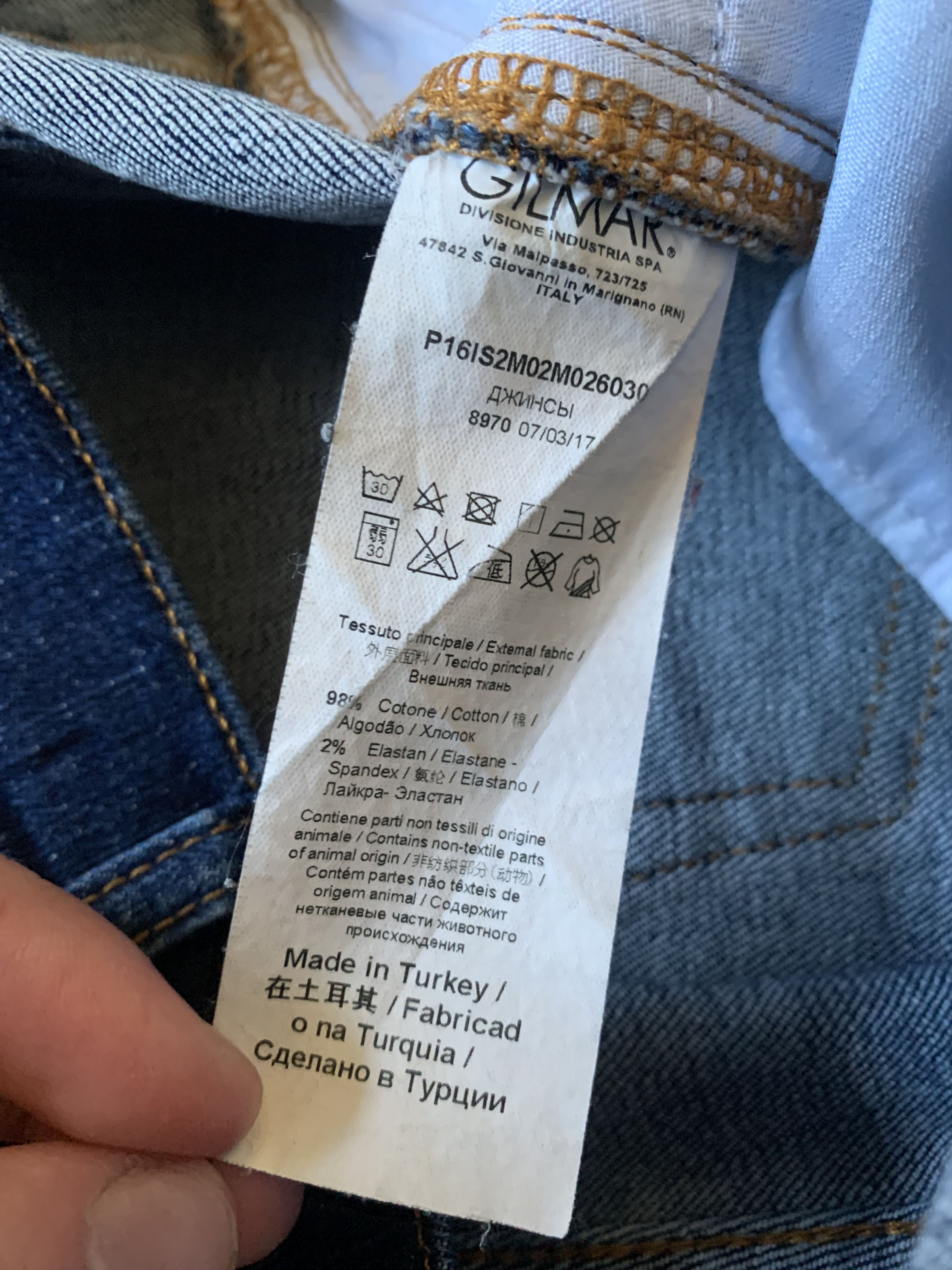 Iceberg Iceberg Blue Denim Jeans Size US 28 / EU 44 - 9 Thumbnail