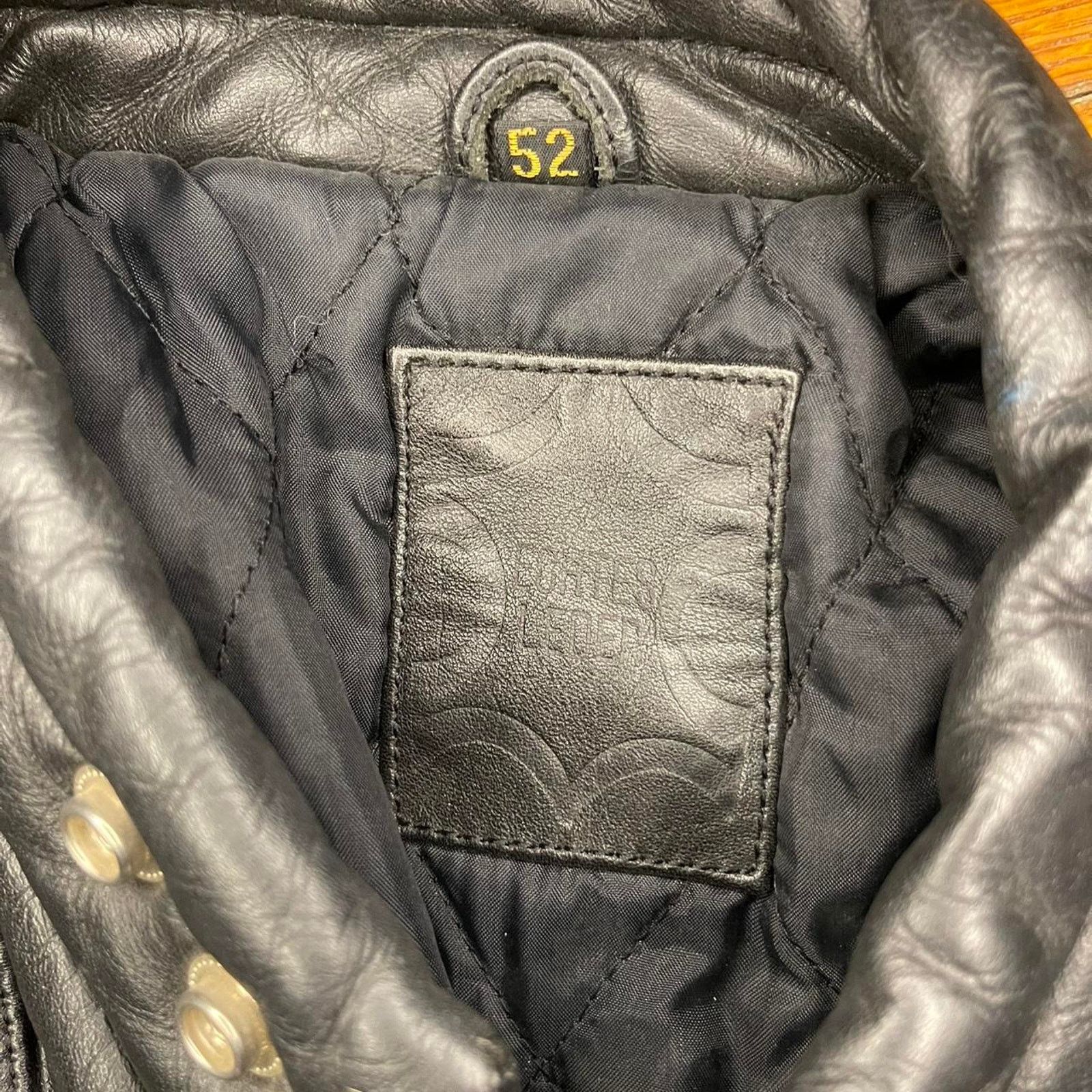 Vintage Vintage Echtes Leder Biker Leather Jacket Size US M / EU 48-50 / 2 - 6 Thumbnail