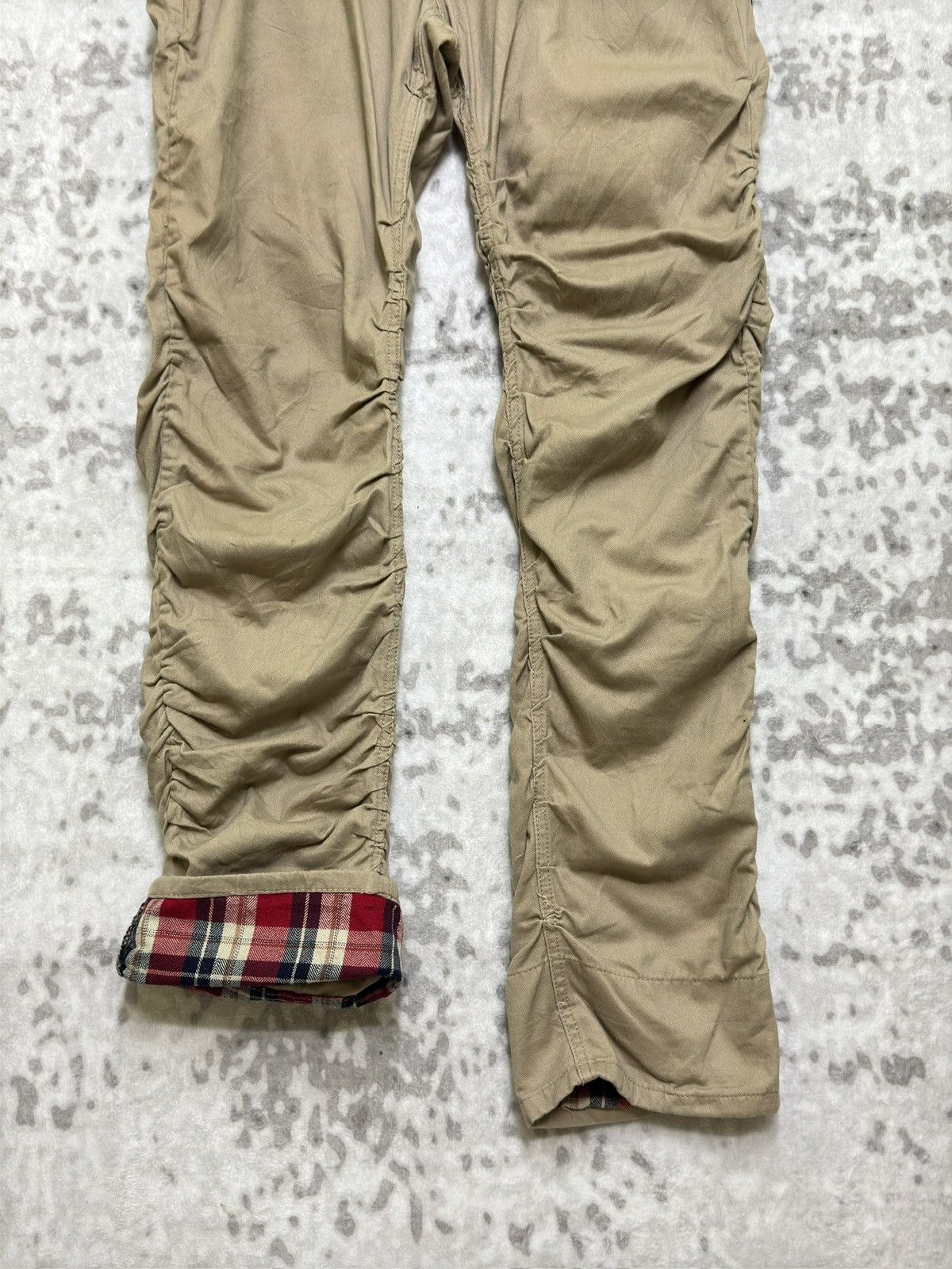 If Six Was Nine Y2k Unbranded Stacked Pant Tartan Design Size US 32 / EU 48 - 6 Thumbnail