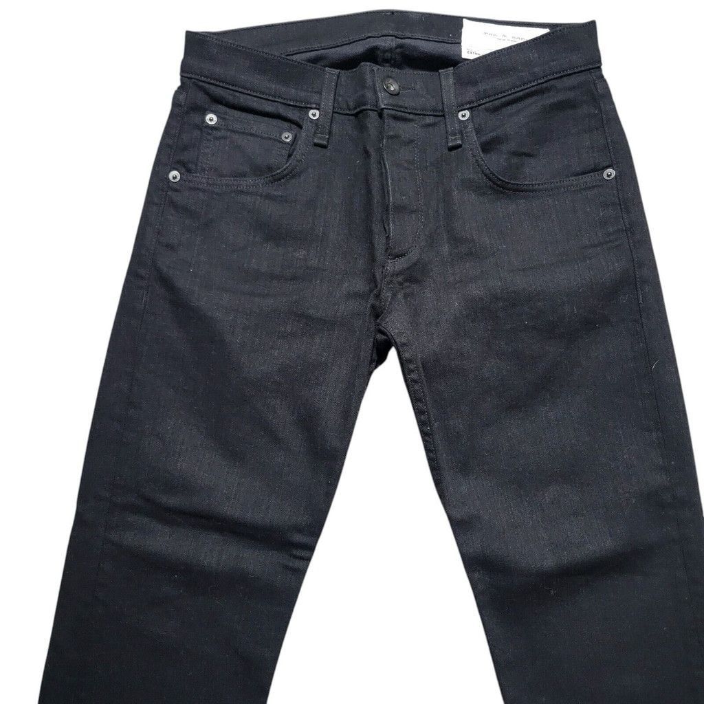 Rag & Bone Rag & Bone Jeans 30/27 Men's Fit 1 Extra Slim Cotton Size US 30 / EU 46 - 4 Thumbnail