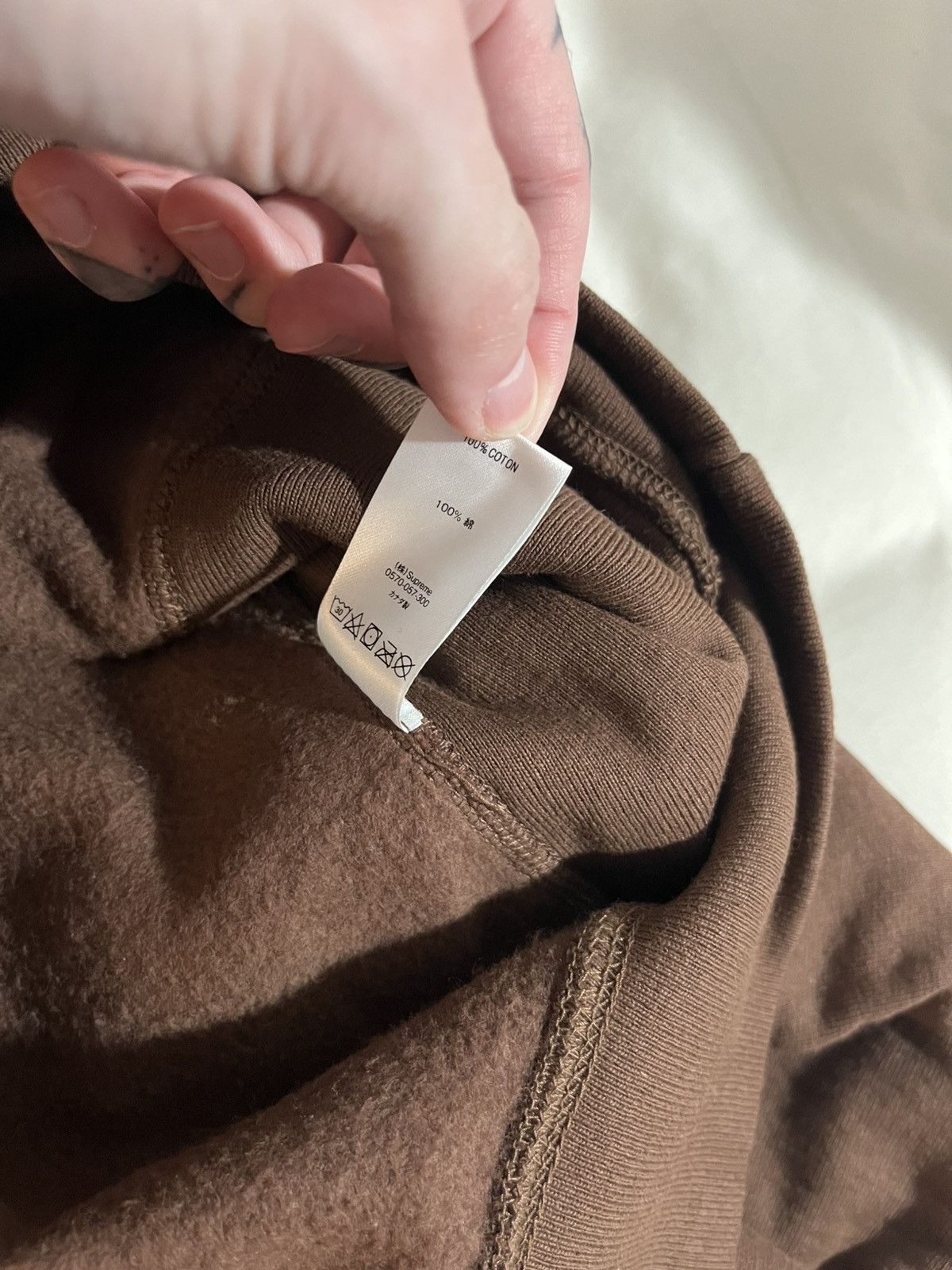 Supreme Supreme bandana box logo hoodie brown Size US L / EU 52-54 / 3 - 9 Thumbnail
