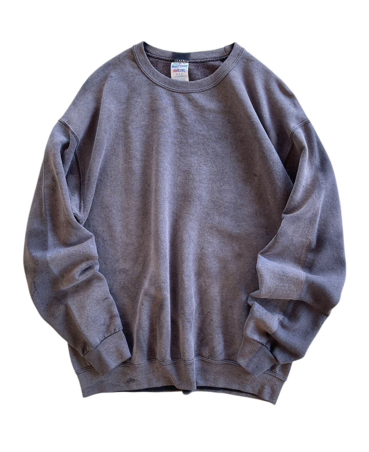 Vintage 90s Sunfaded Crewneck Sweatshirt Size US M / EU 48-50 / 2 - 2 Thumbnail
