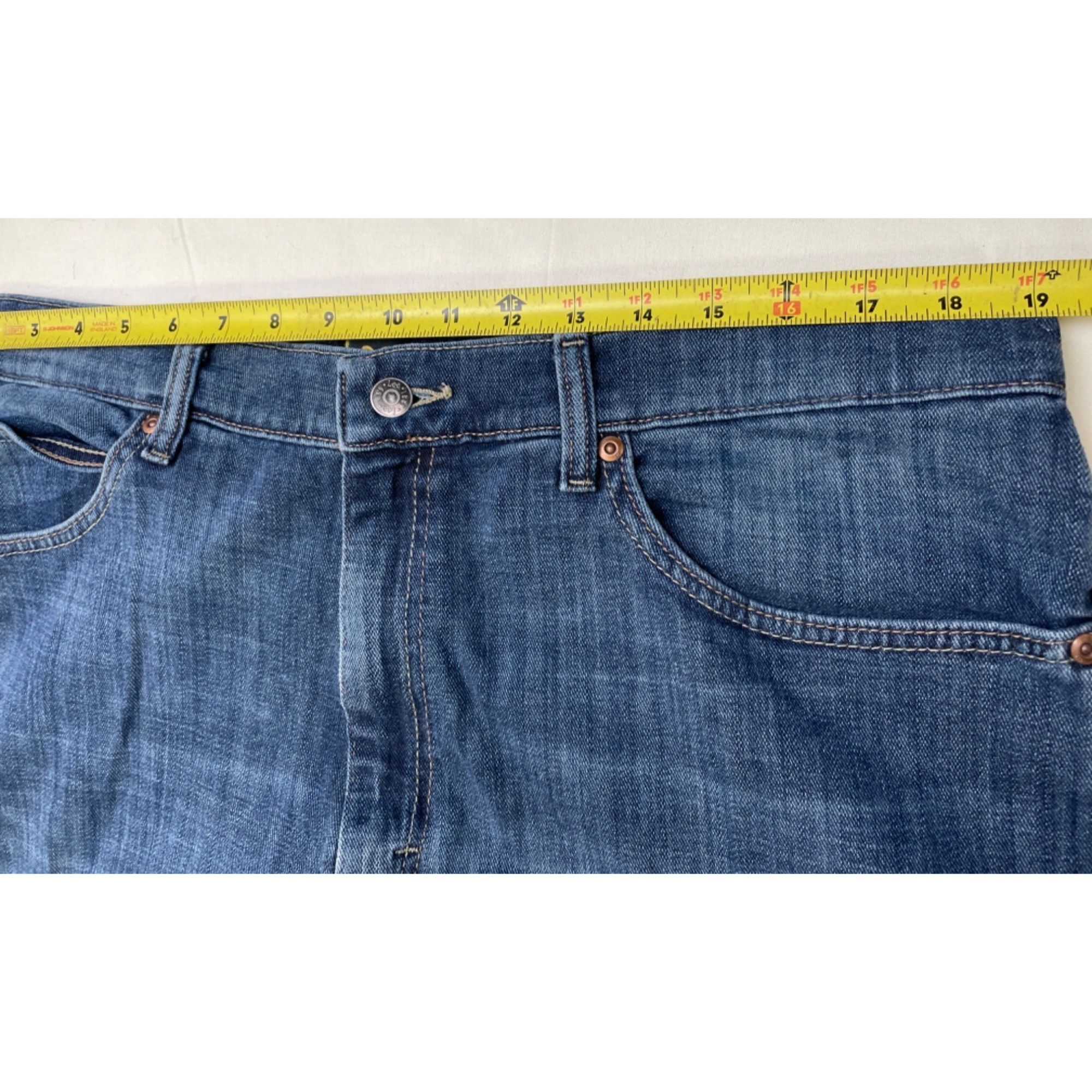 Lee Lee Men's Blue Jeans Regular Fit Size 38 x 34 SKU 5748 Size US 38 / EU 54 - 6 Thumbnail