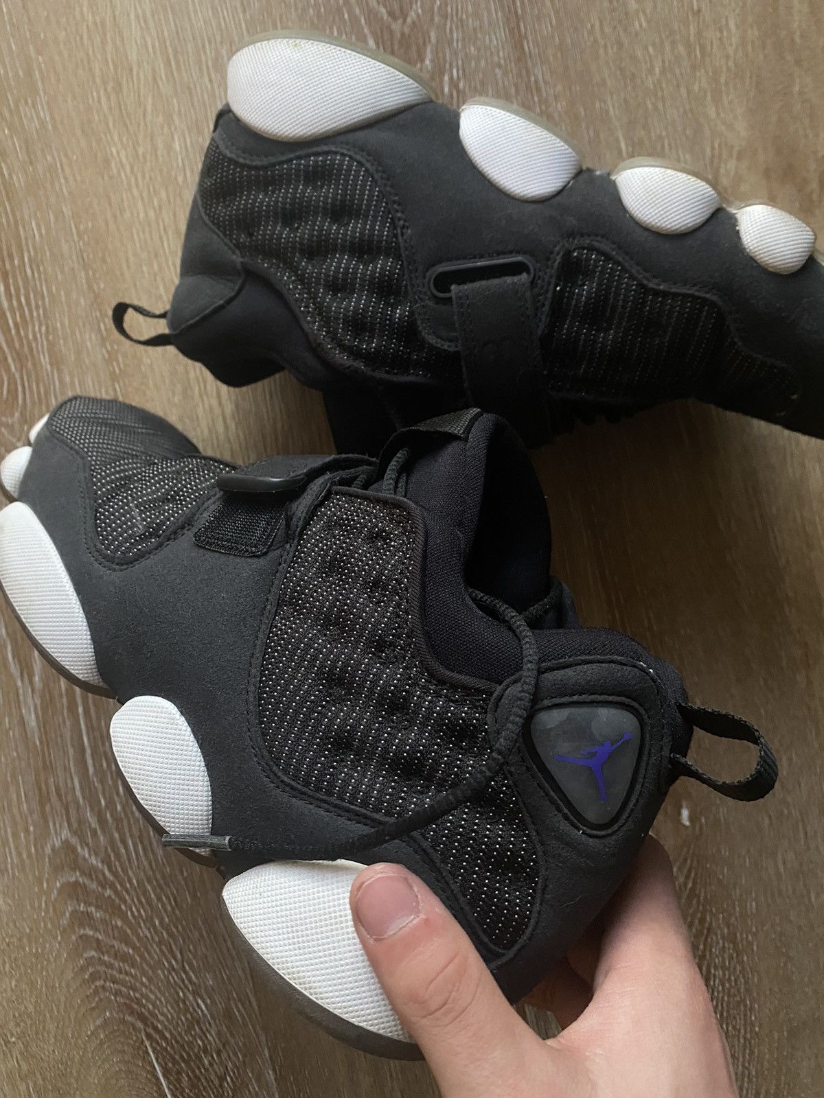Jordan Brand Jordan black cat space jam sneakers shoes Size US 8.5 / EU 41-42 - 3 Thumbnail