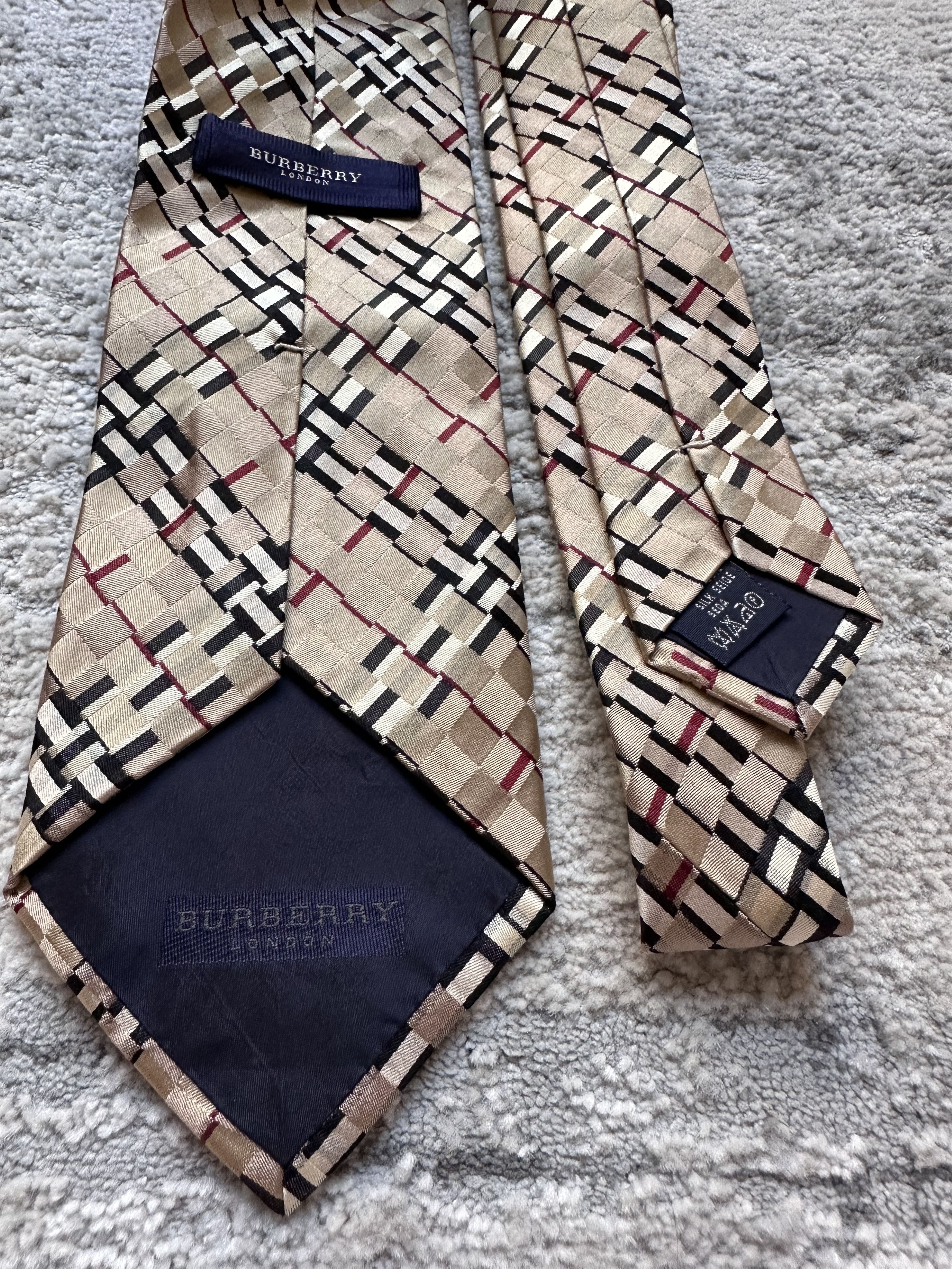 Burberry Burberry tie Size ONE SIZE - 4 Thumbnail